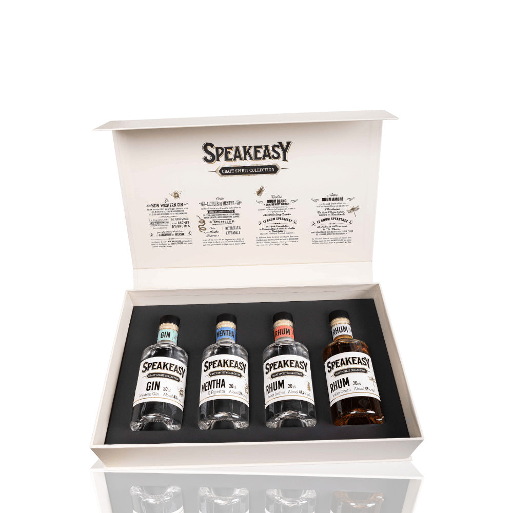 SPEAKEASY Coffret D couverte Whisky Paris SPEAKEASY Coffret D couverte Whisky Paris