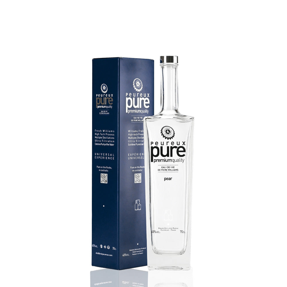 GRANDES DISTILLERIES PEUREUX - Pure Premium – Eau-de-Vie de Poire Williams - 40%