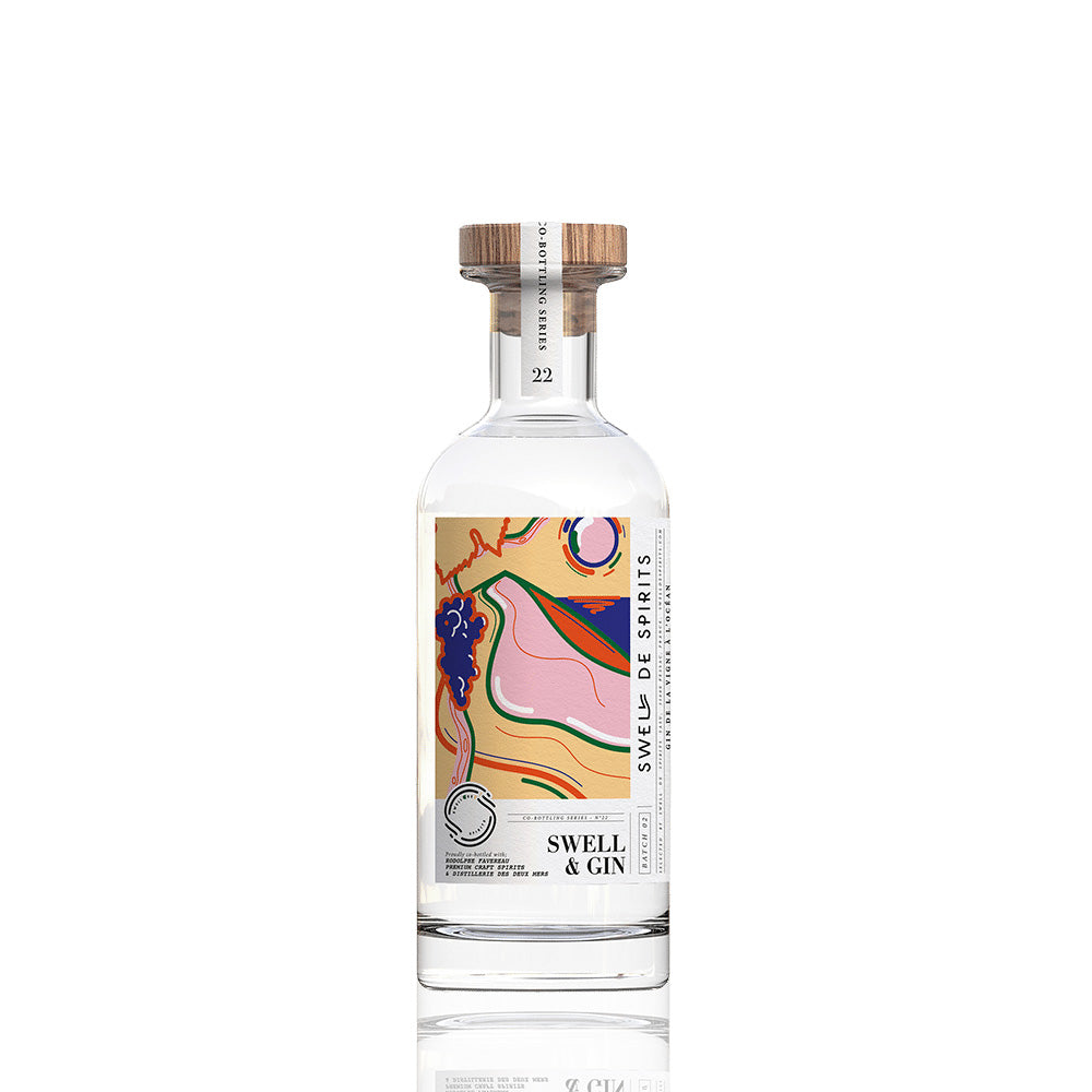 SWELL DE SPIRITS - #22 Swell & Gin, Gin de la Vigne à l’Océan - 44%