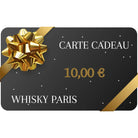 Carte Cadeau Whisky Paris
