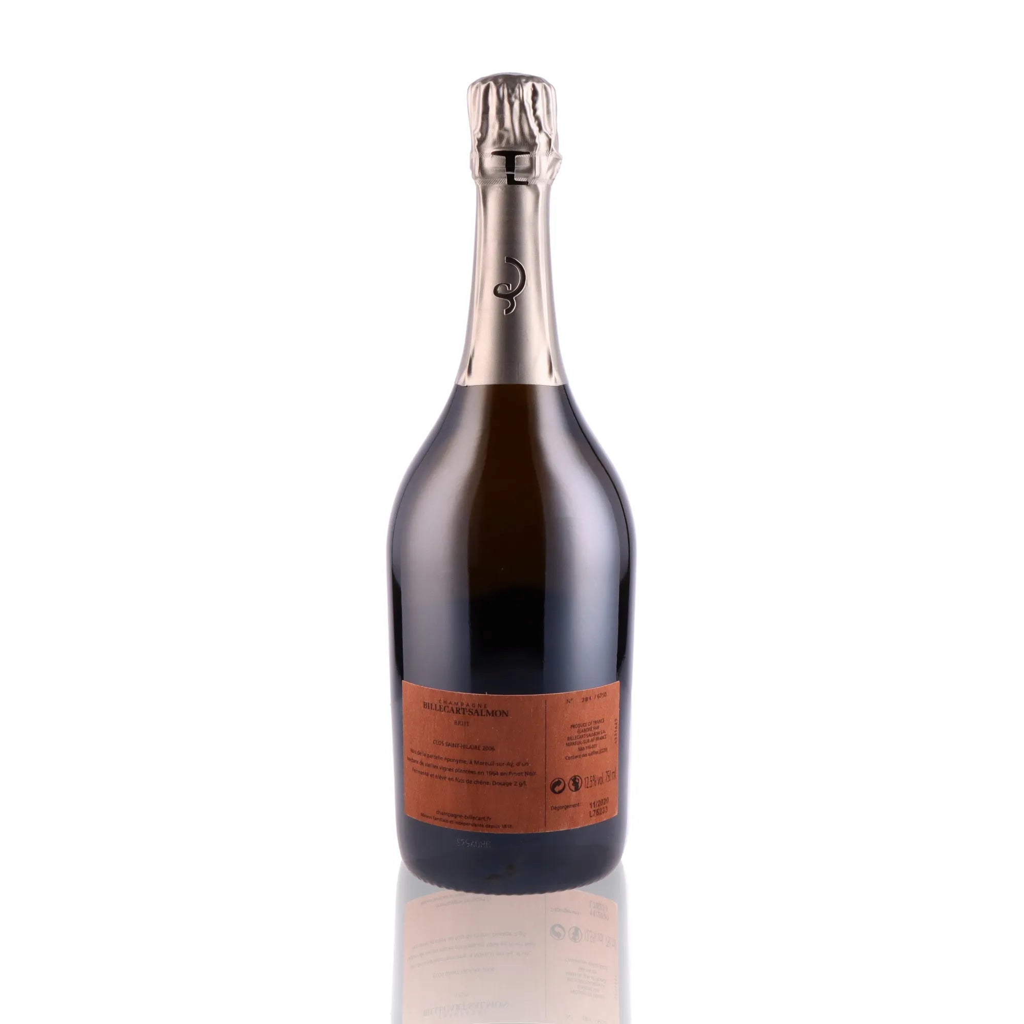 BILLECART-SALMON - Le Clos Saint-Hilaire 2006 - 12,5%