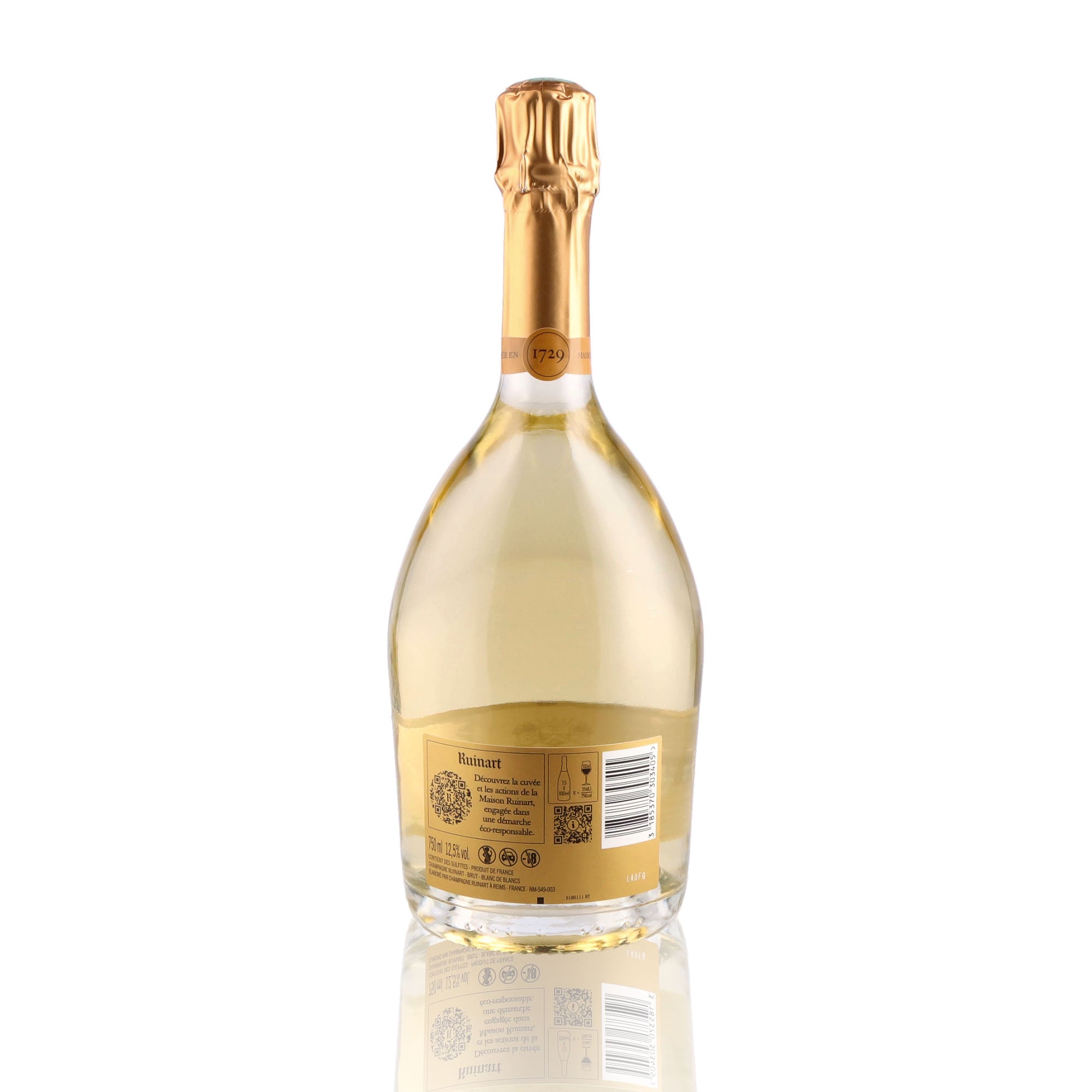 RUINART - Blanc de Blancs - 12,5%