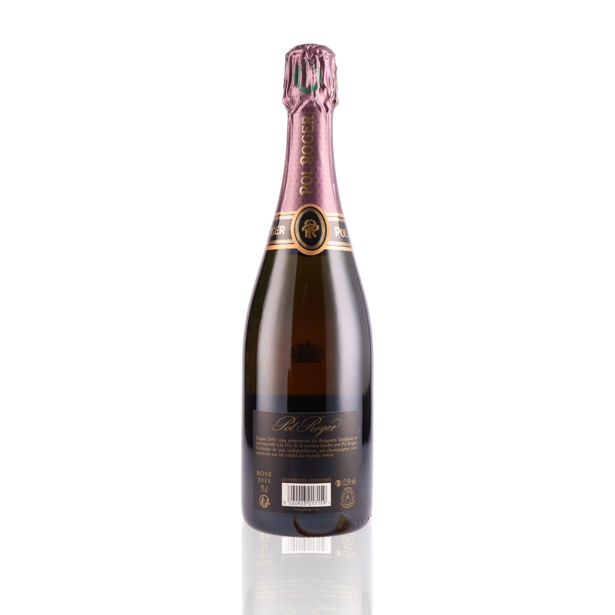 POL ROGER - Rosé Millésime 2015 - 12,5%