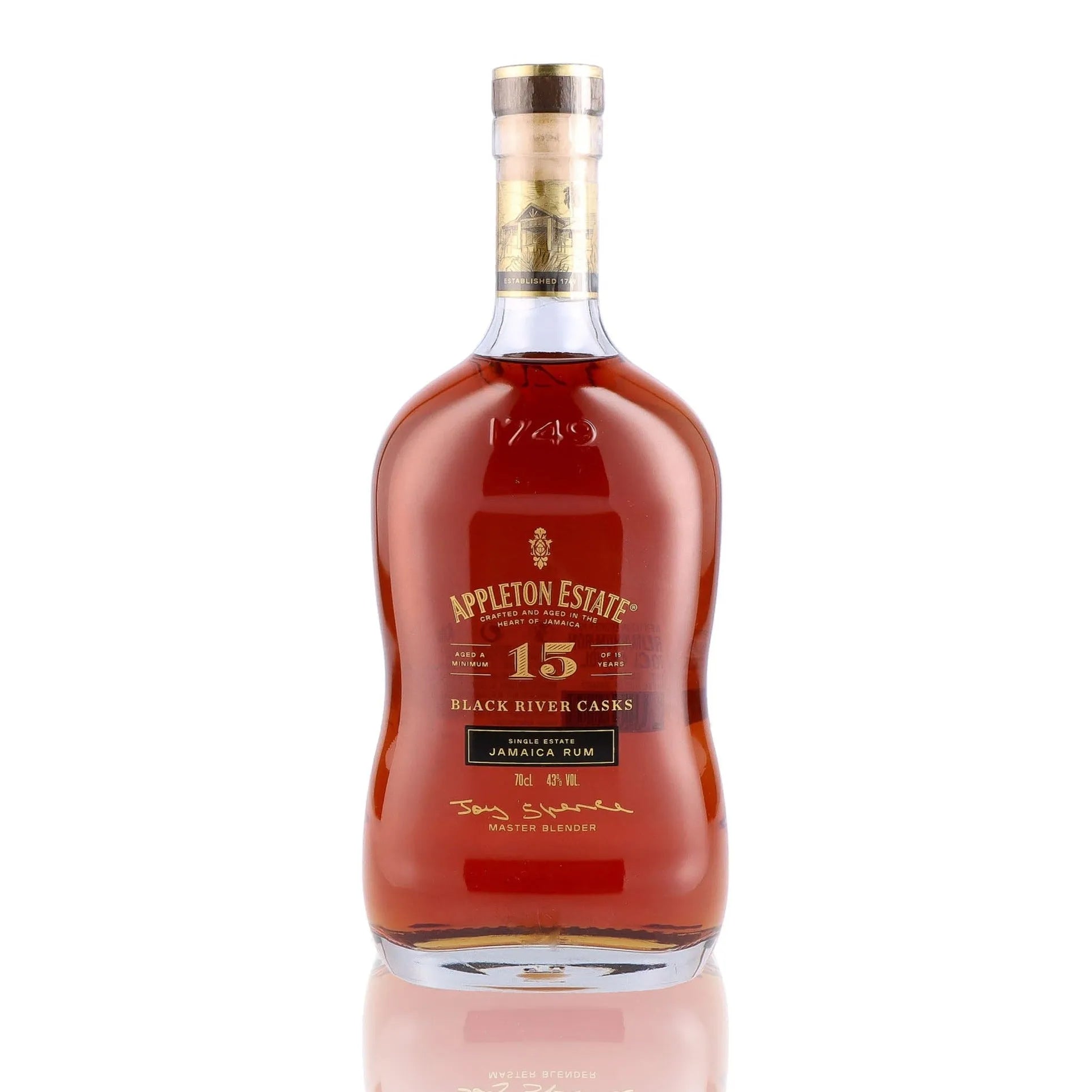 APPLETON ESTATE - Black River Casks 15 ans - 43%