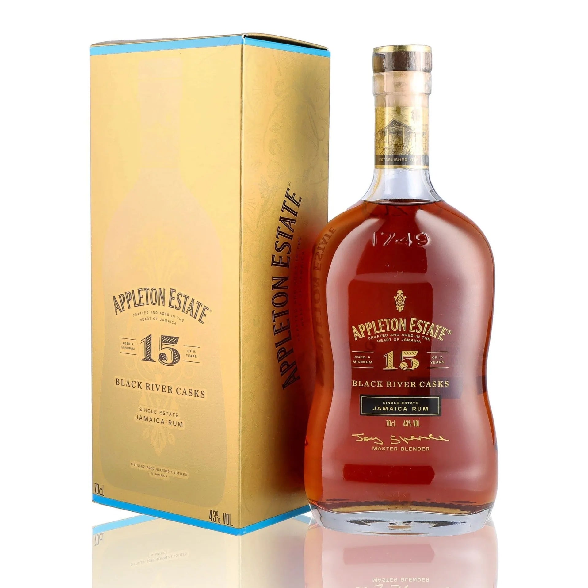 APPLETON ESTATE - Black River Casks 15 ans - 43%