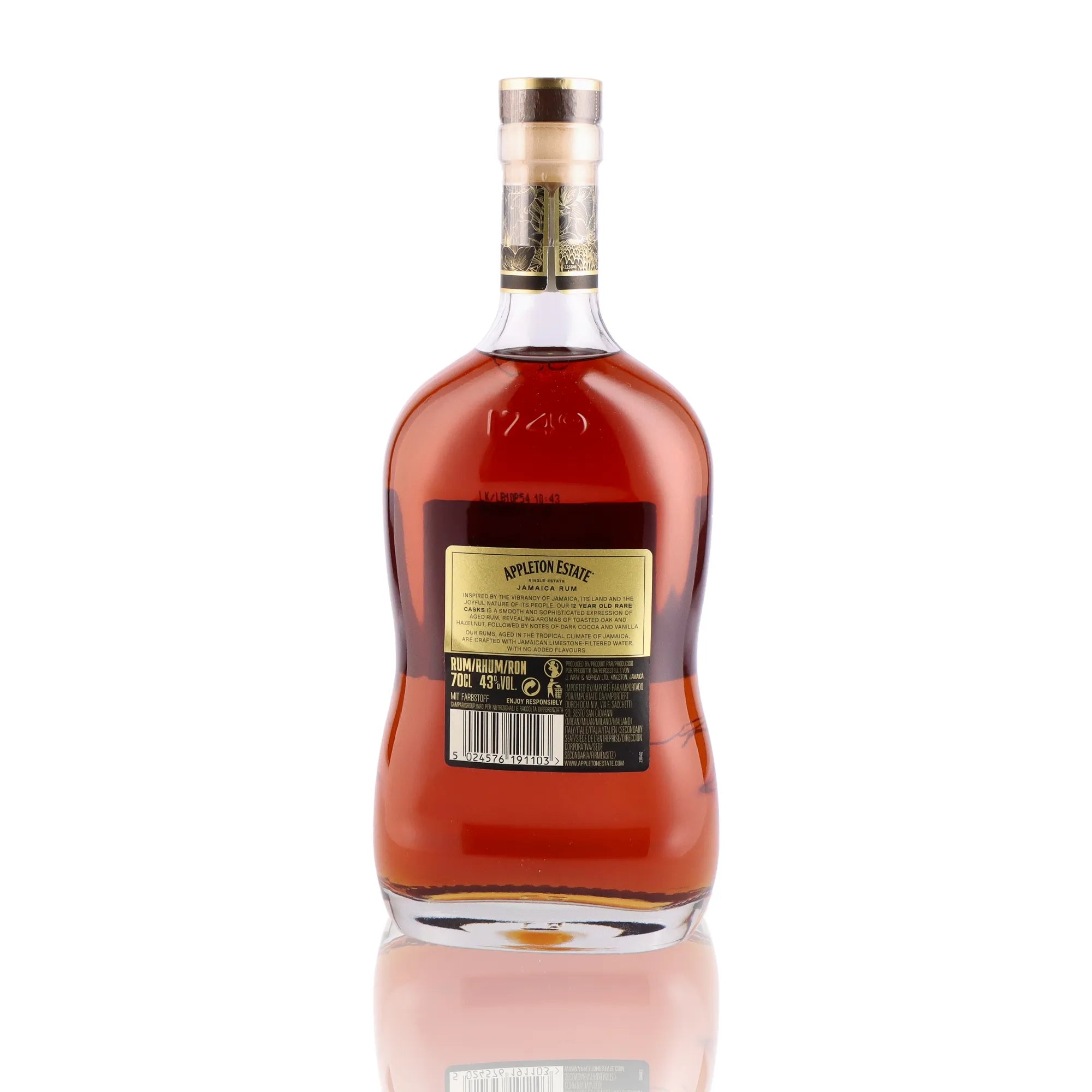APPLETON ESTATE - Rare Casks 12 ans - 43%