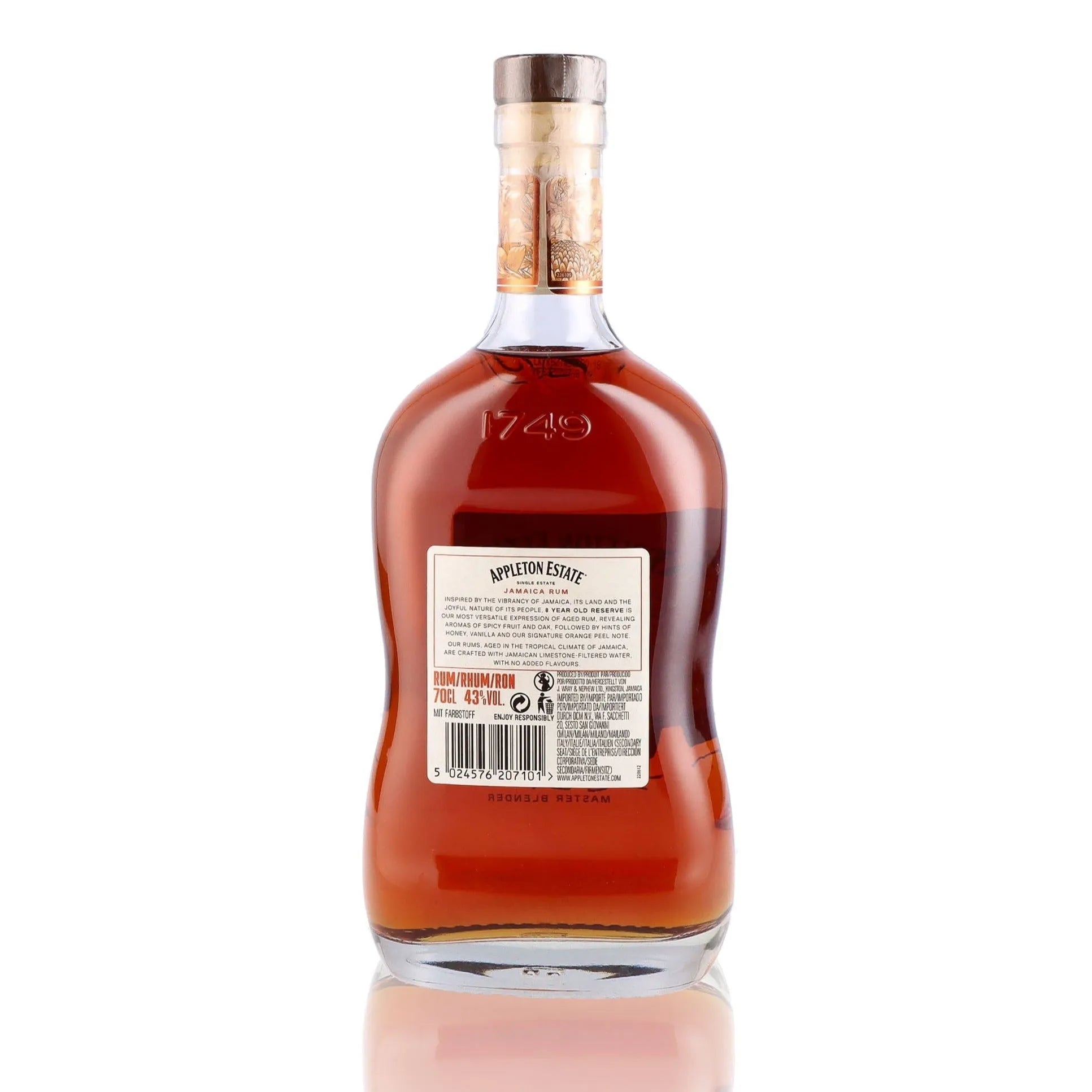 APPLETON ESTATE - Reserve 8 ans - 43%