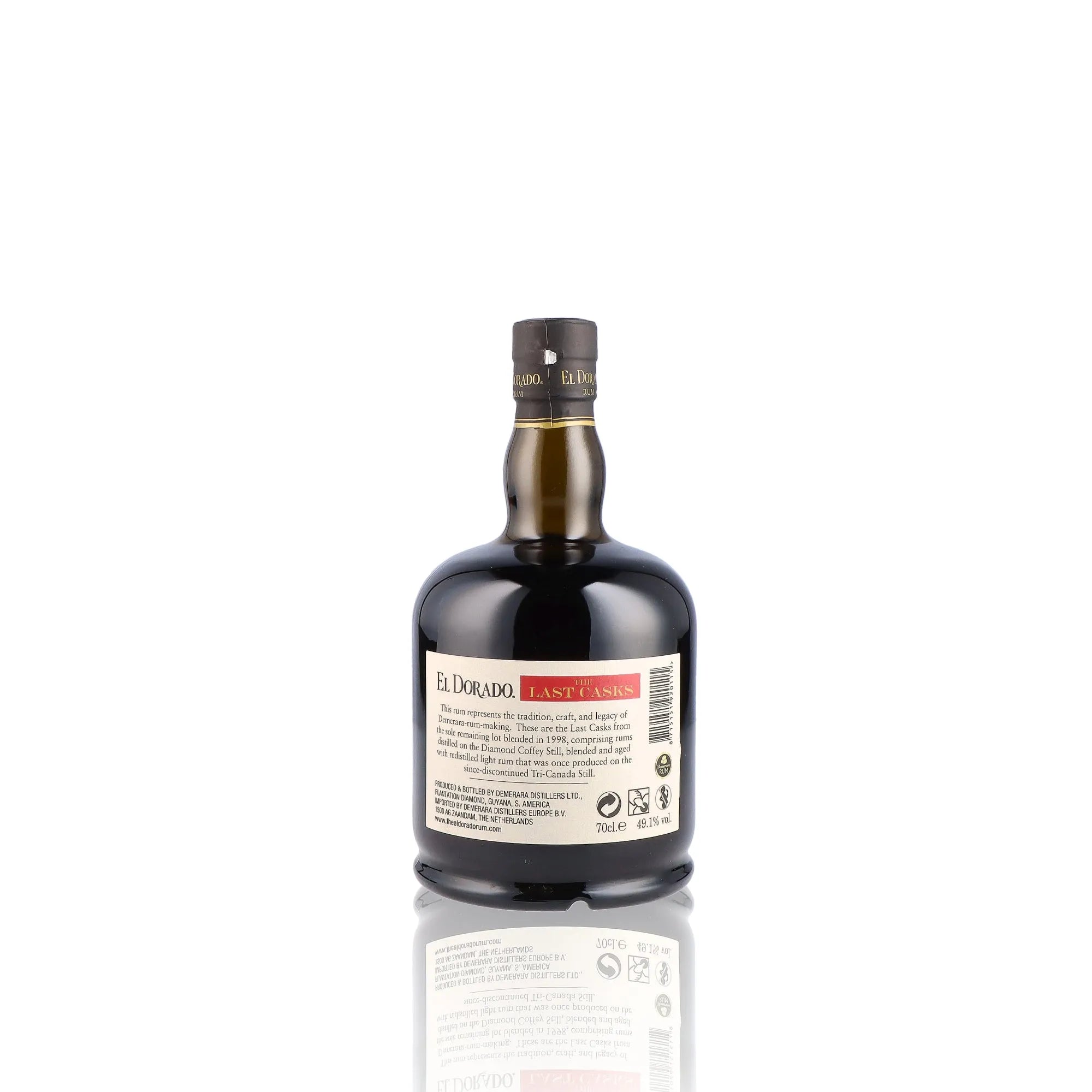 EL DORADO - The Last Casks Diamond Coffey Tri Canada 1998 - 49,1%