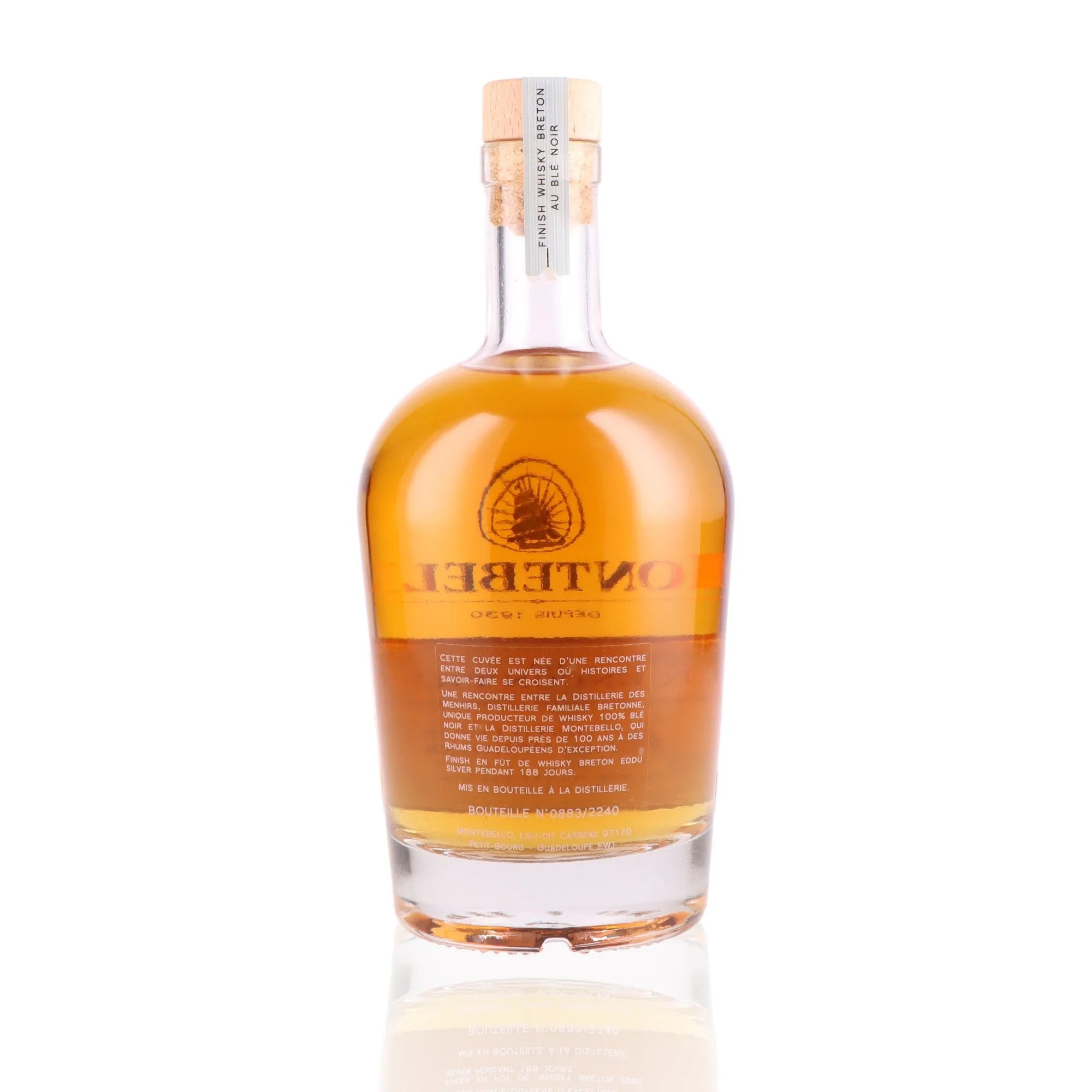 MONTEBELLO - Finish Whisky Breton 7 ans - 47,6%