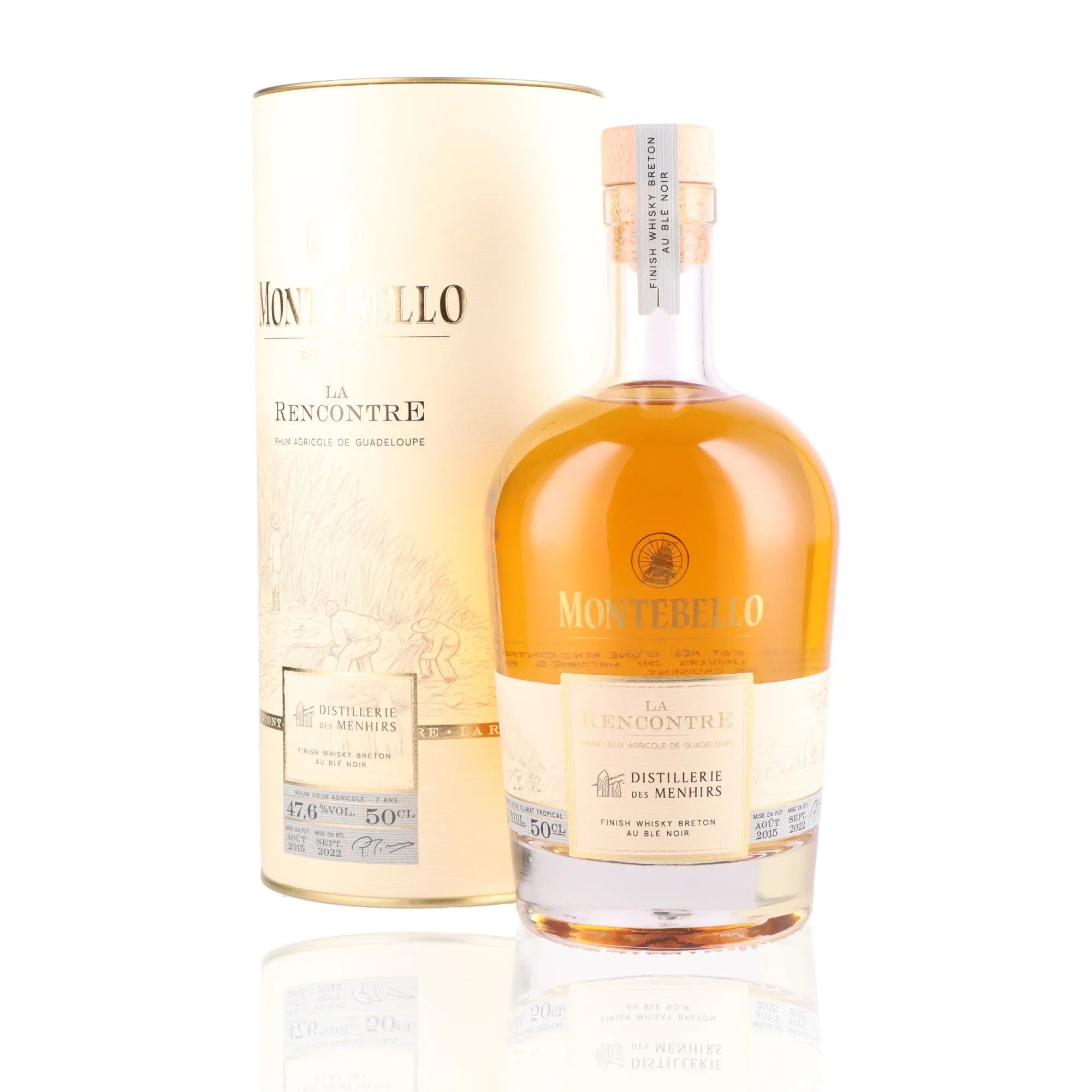 MONTEBELLO - Finish Whisky Breton 7 ans - 47,6%