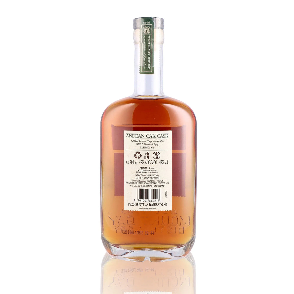 MOUNT GAY - Andean Oak Cask - 48%