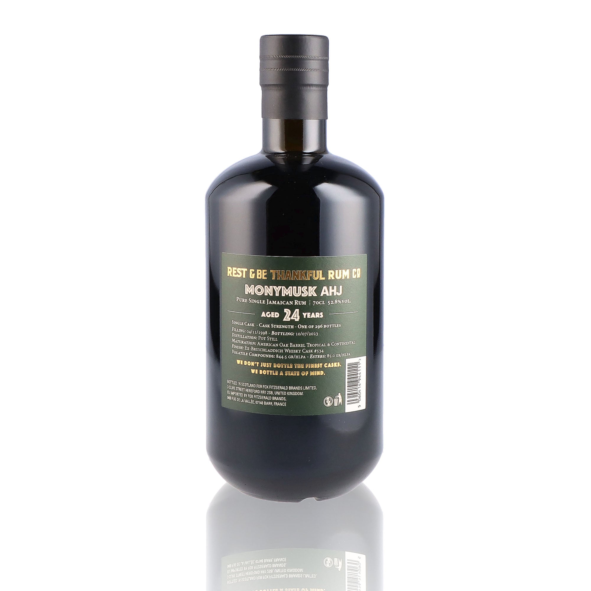 REST & BE THANKFUL - 1998 Monymusk 24 ans - 52,8%