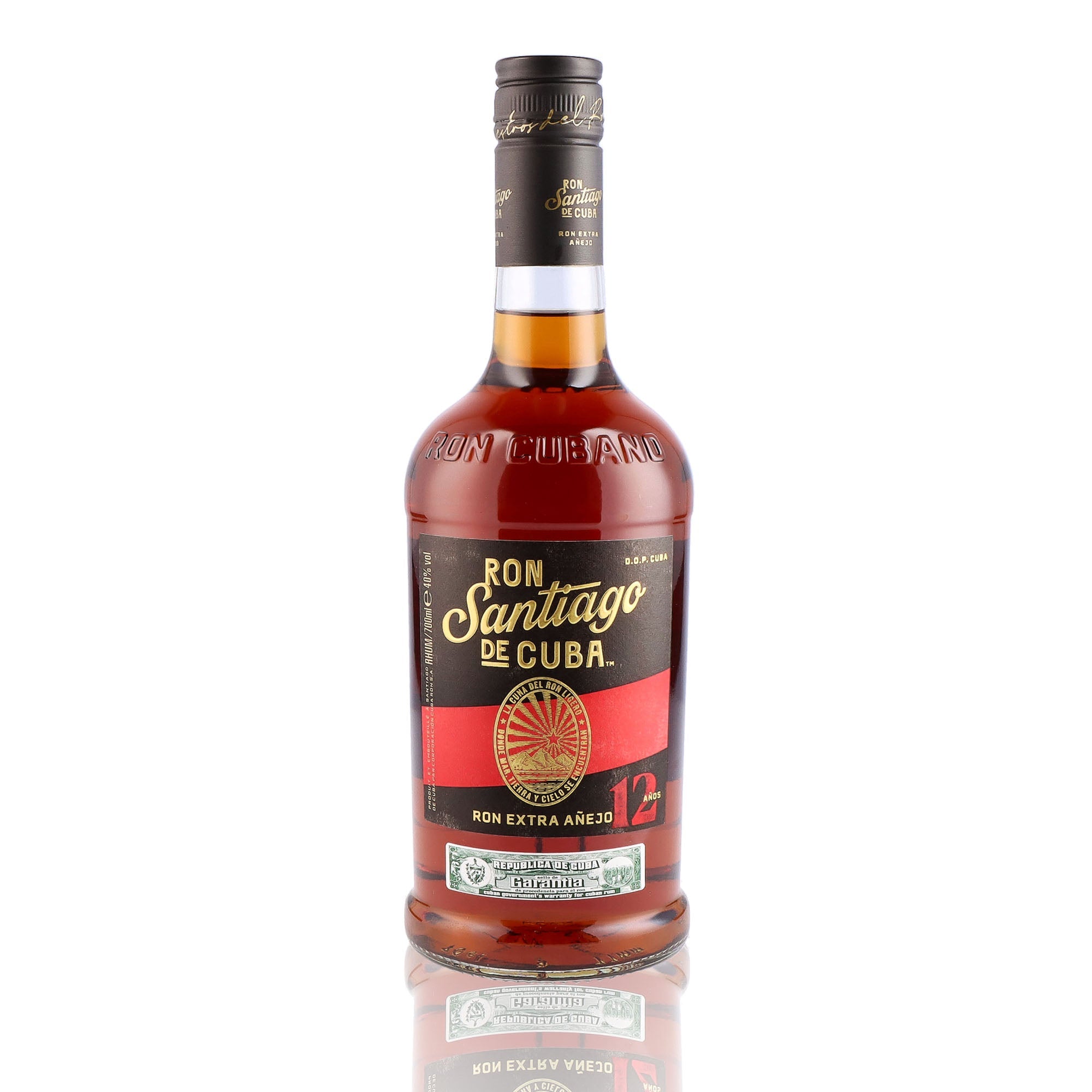 SANTIAGO DE CUBA - Extra Anejo 12 ans - 40%