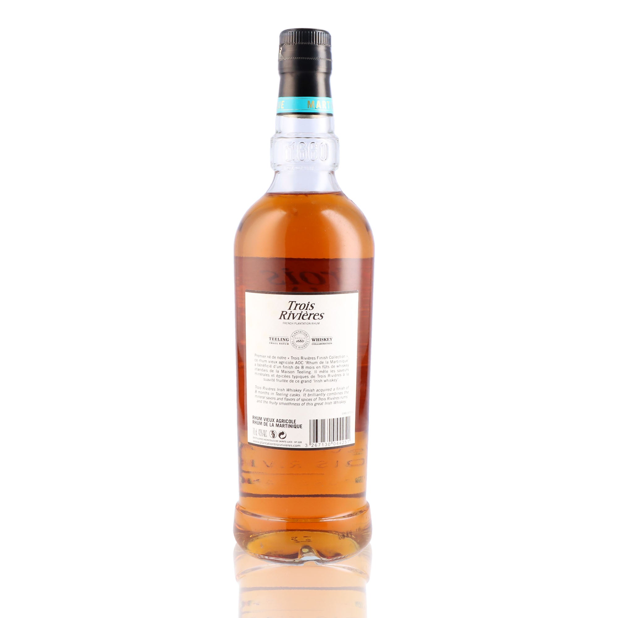 TROIS RIVIÈRES - Finish Irish Teeling Whiskey - 43%