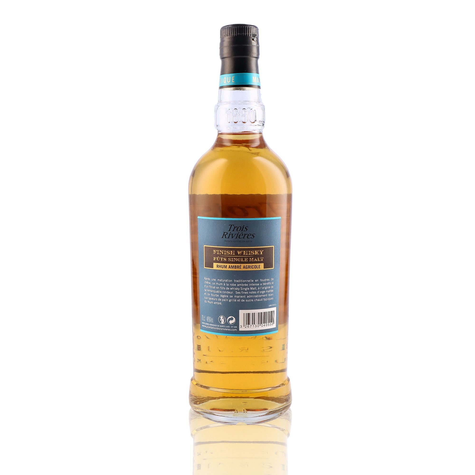 TROIS RIVIÈRES - Finish Whisky Fûts Single Malt - 40%