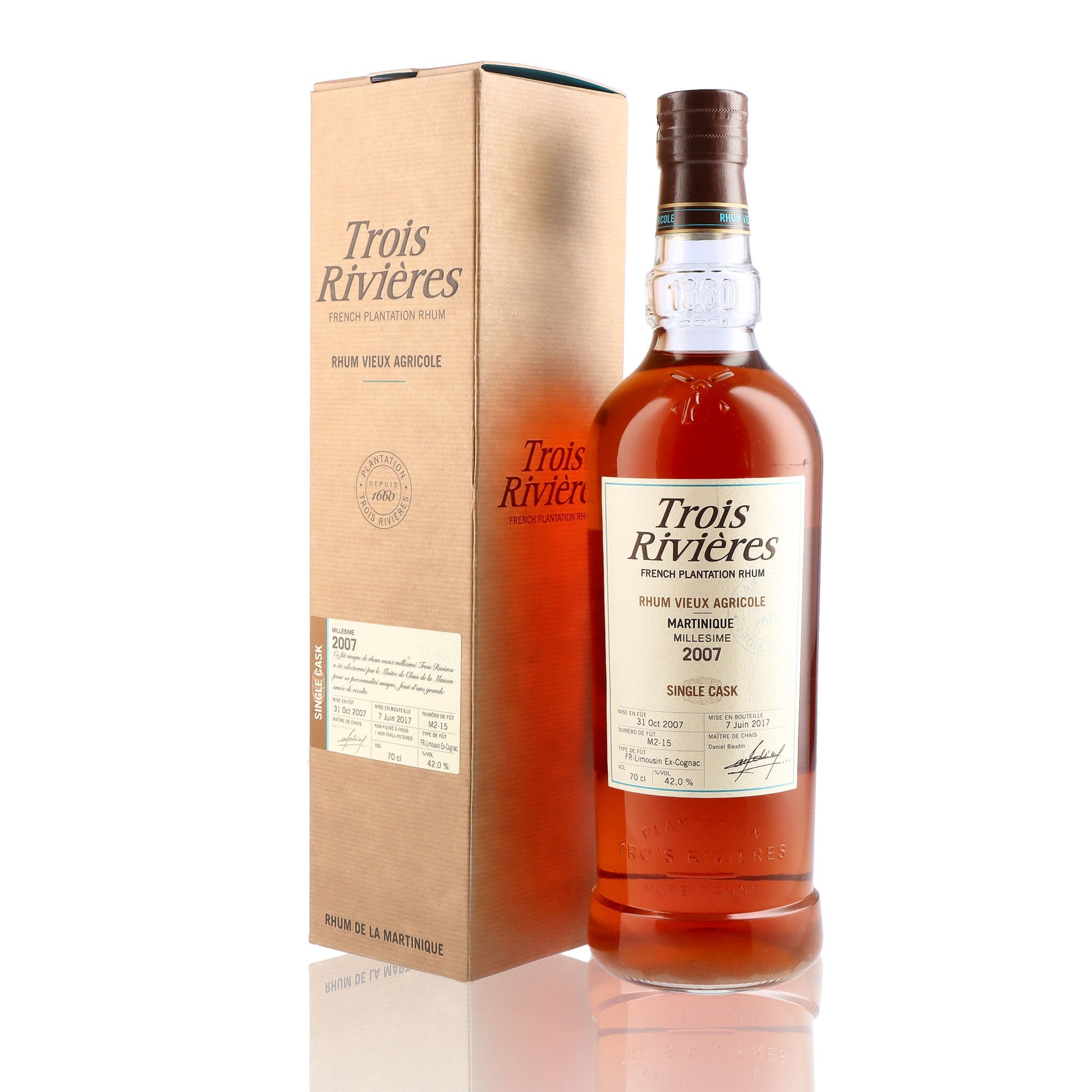TROIS RIVIÈRES - Single Cask 2007 - 42%