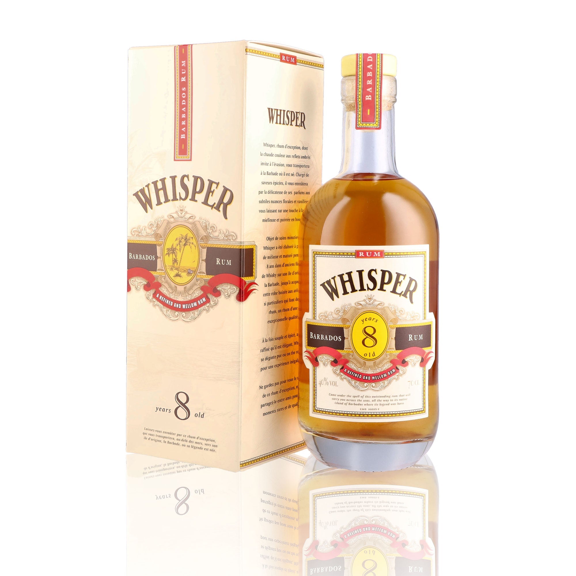 WHISPER - 8 ans - 40%