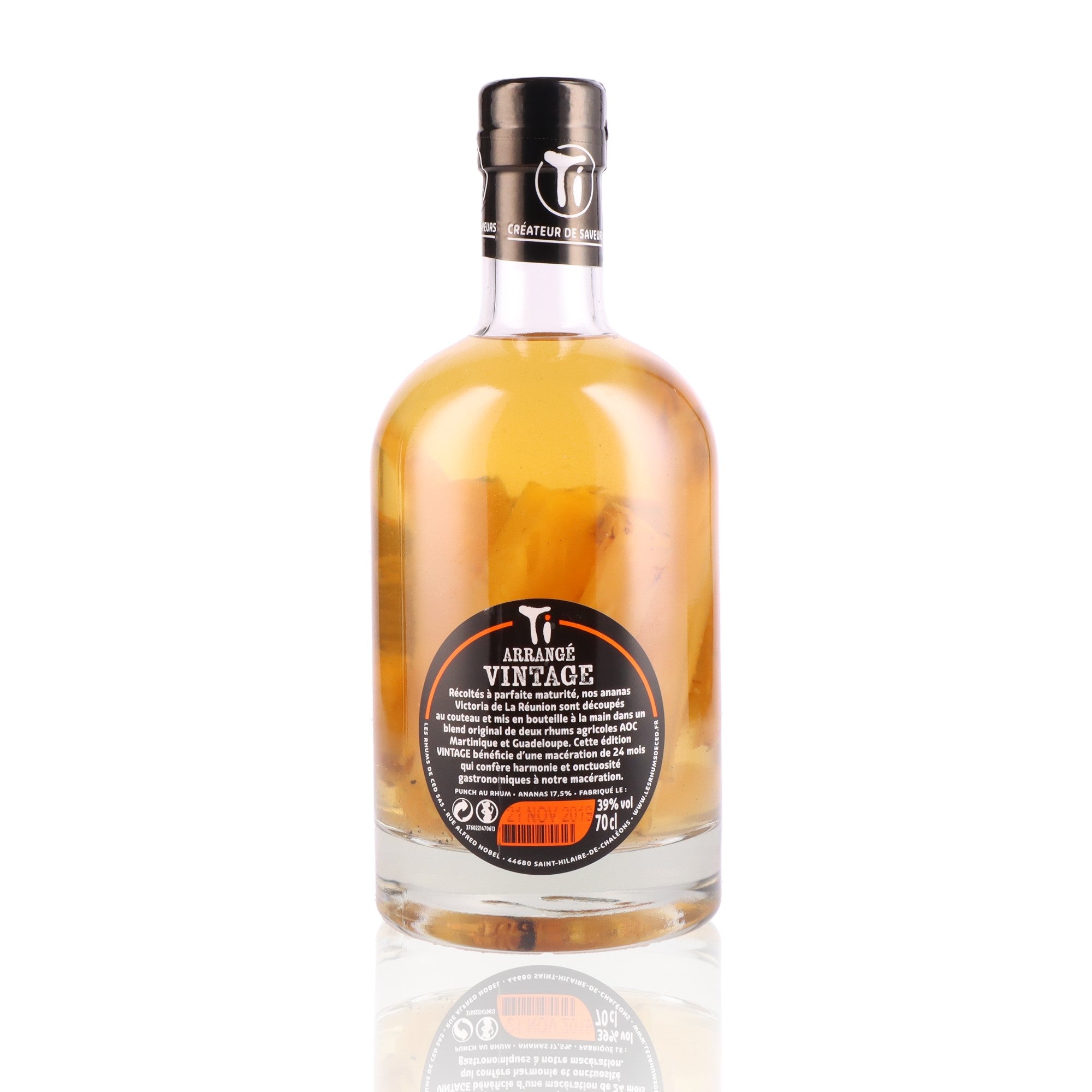 LES RHUMS DE CED' - Ti Arrangés Ananas Vintage 2019 - 39%