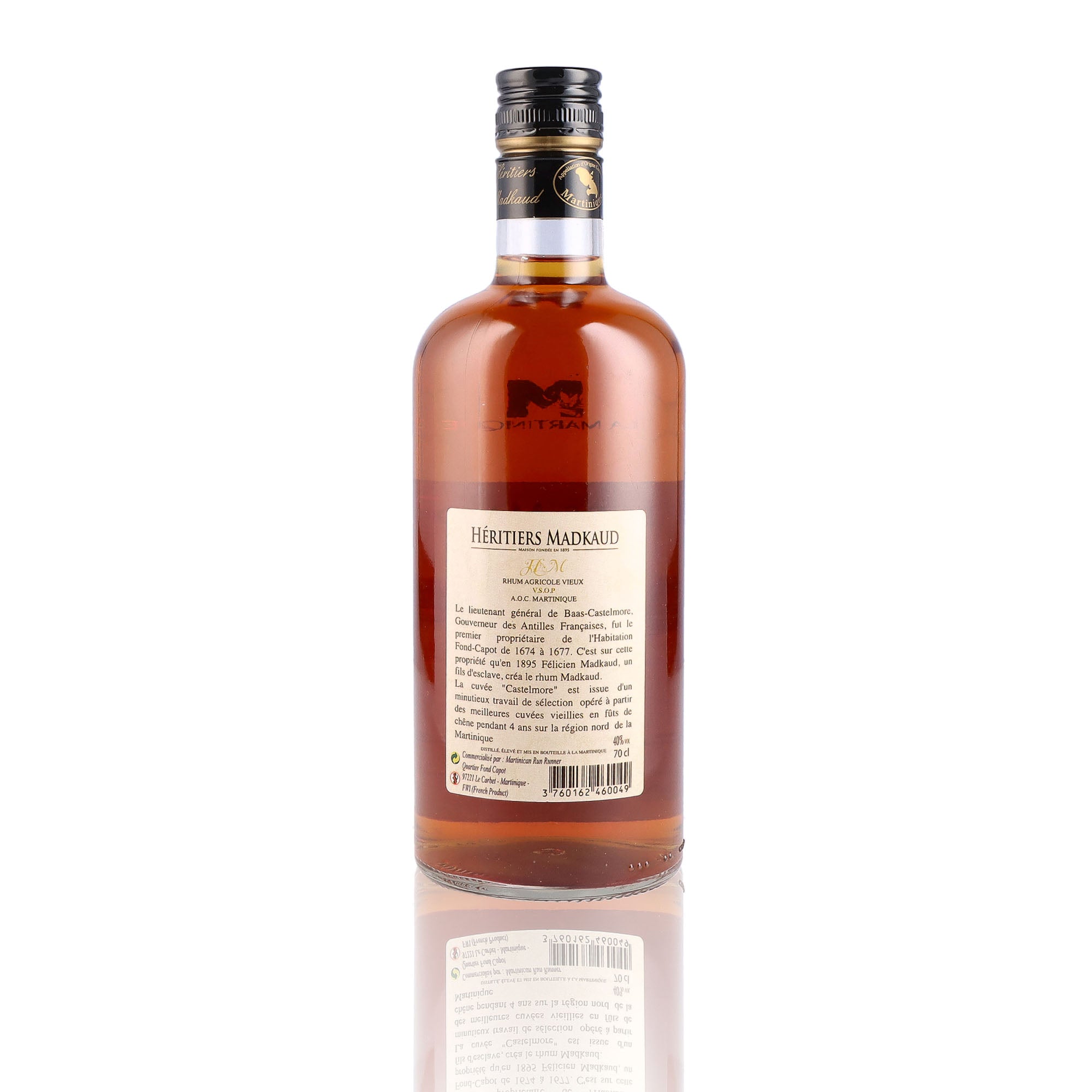 HERITIERS MADKAUD - Cuvée Castelmore VSOP - 40%