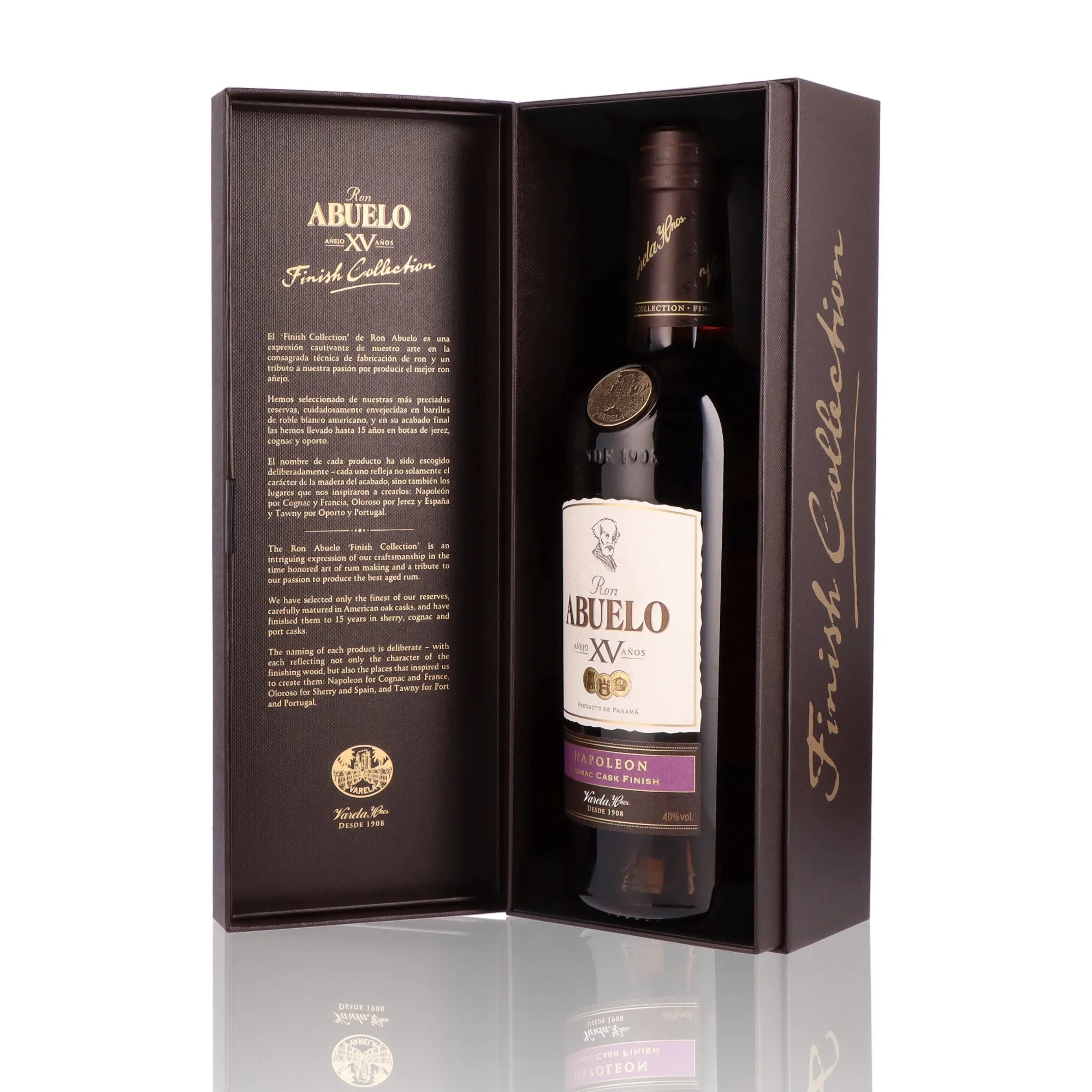 ABUELO - 15 ans Napoleon Cognac Finish - 40%