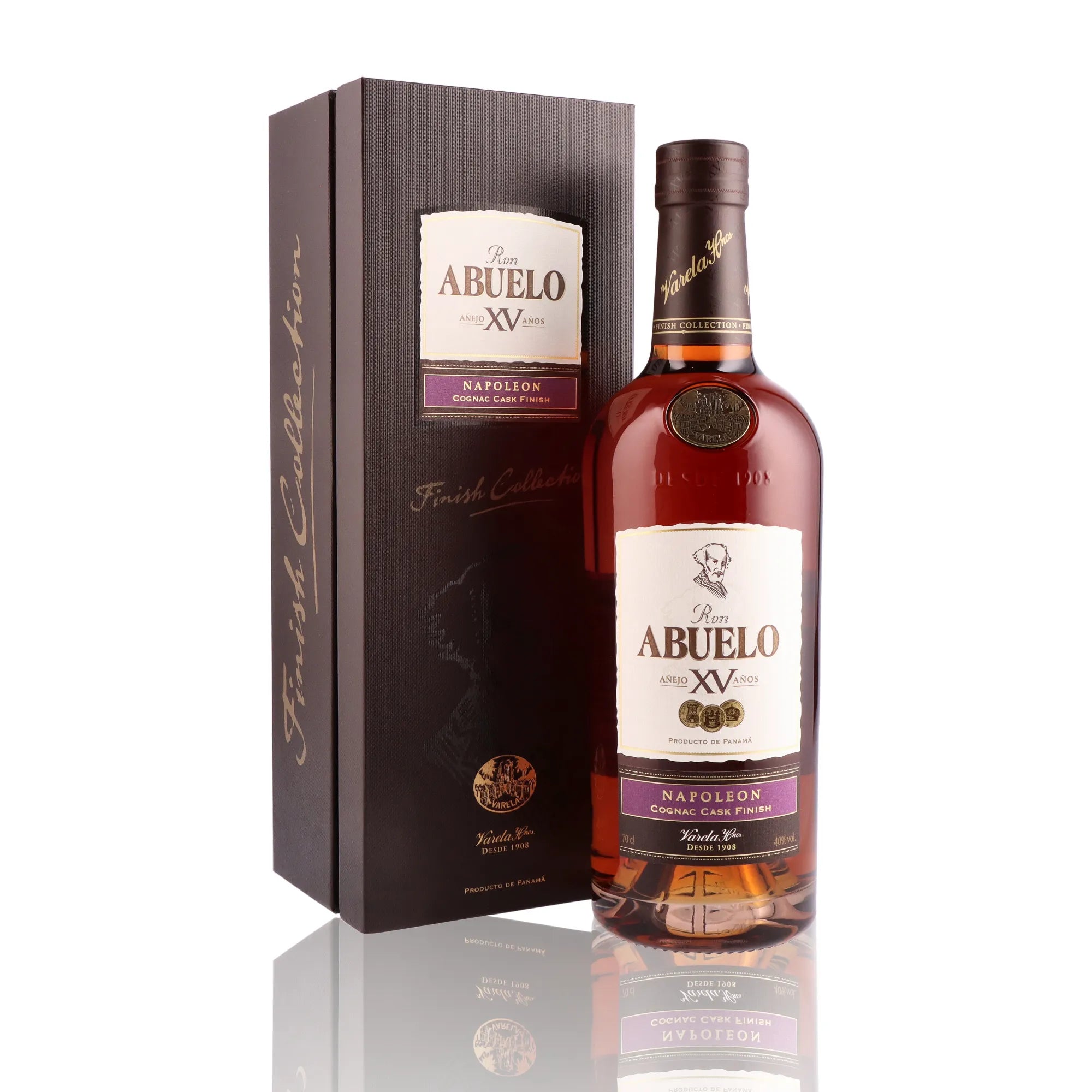ABUELO - 15 ans Napoleon Cognac Finish - 40%