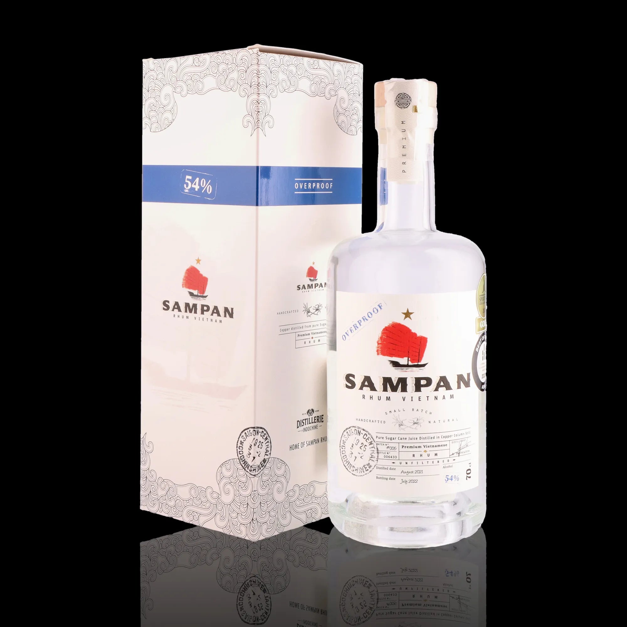 SAMPAN - Overproof - 54%