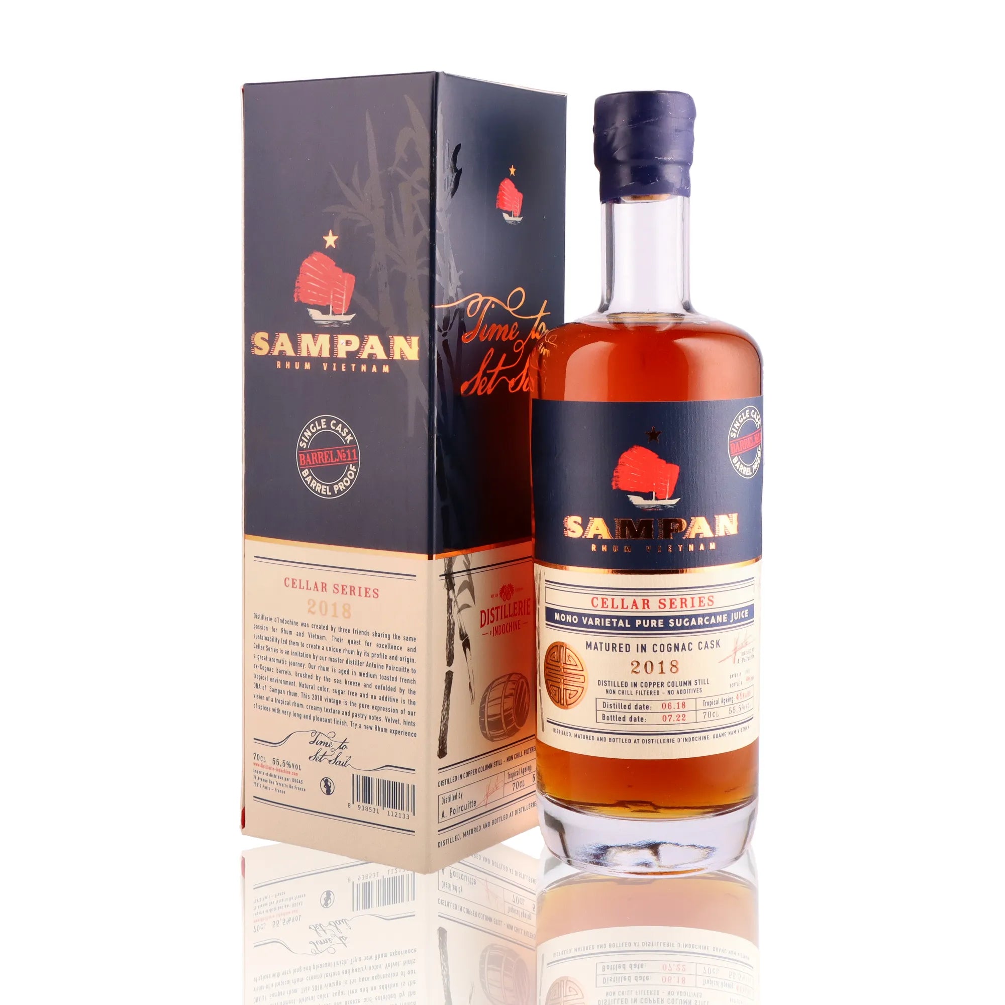 SAMPAN - Cellar Series 2018 - 55,5%