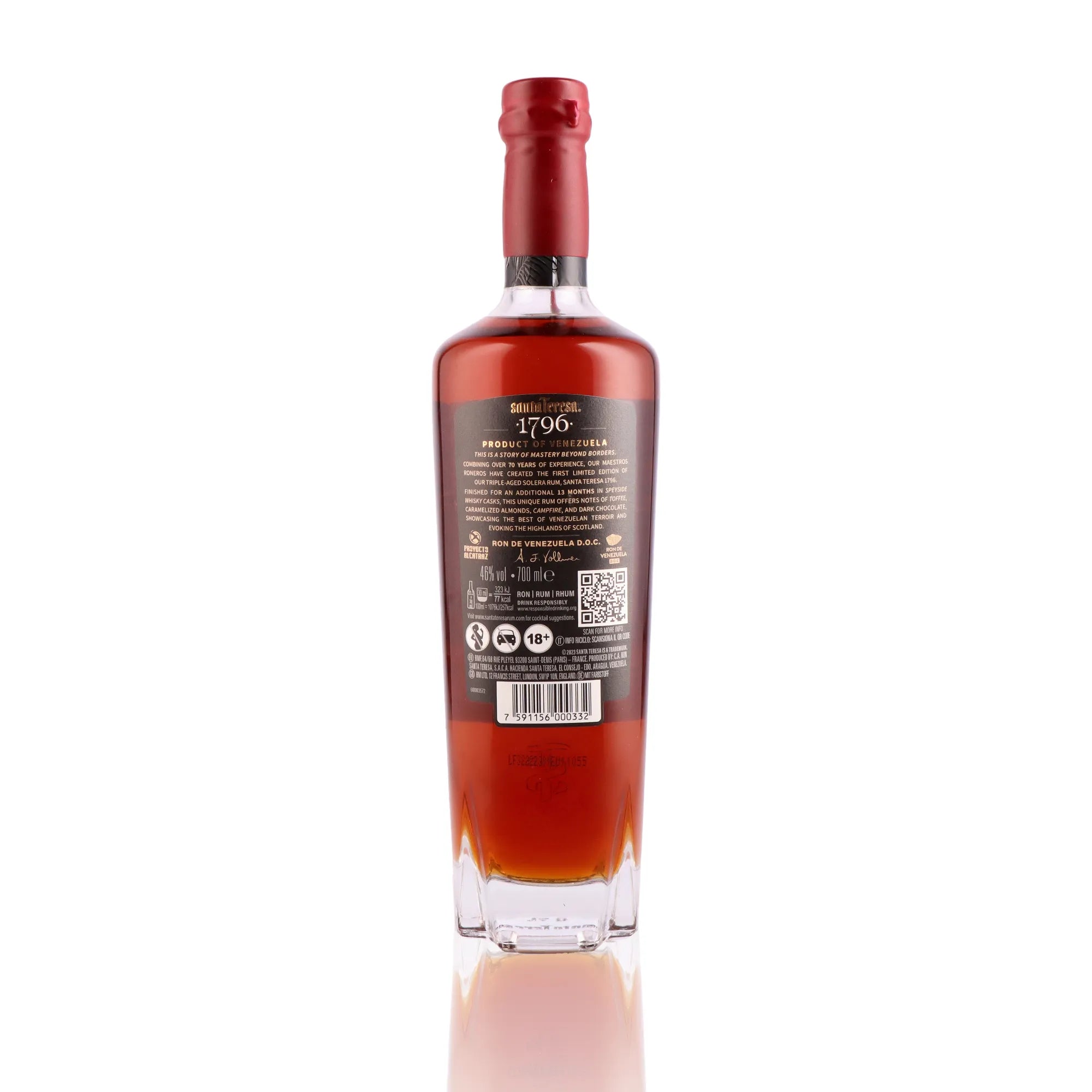 SANTA TERESA - 1796 Speyside Cask - 46%