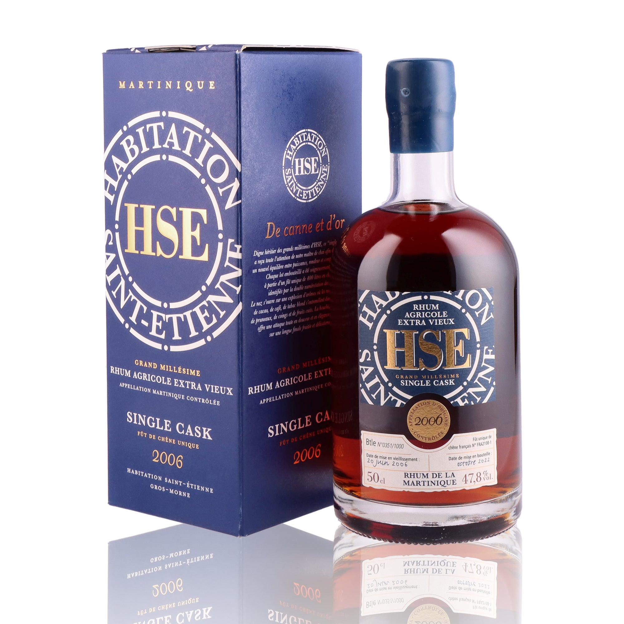 HSE - Single Cask Millésime 2006 - 47,8%