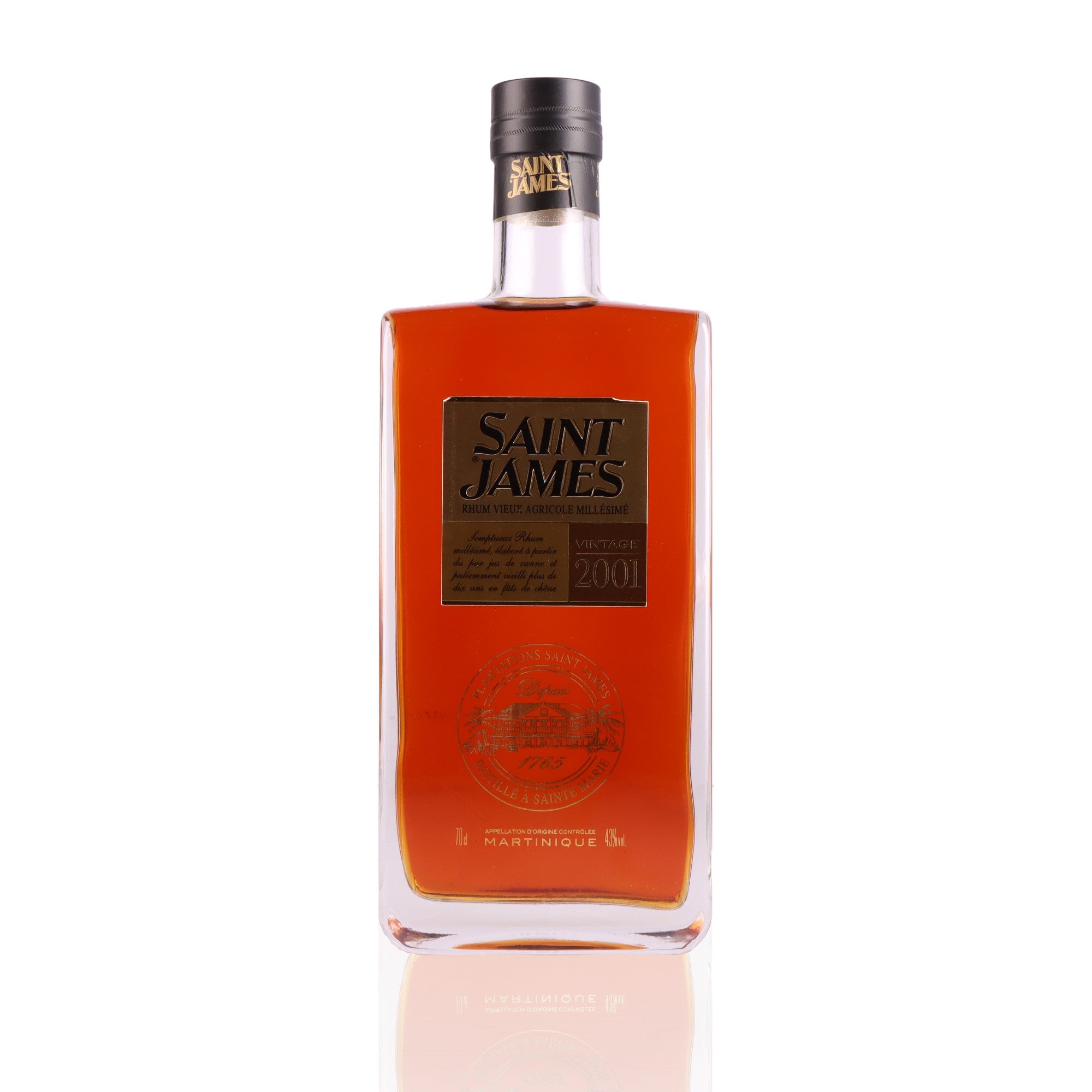 SAINT JAMES - Millésime 2001 - 43%