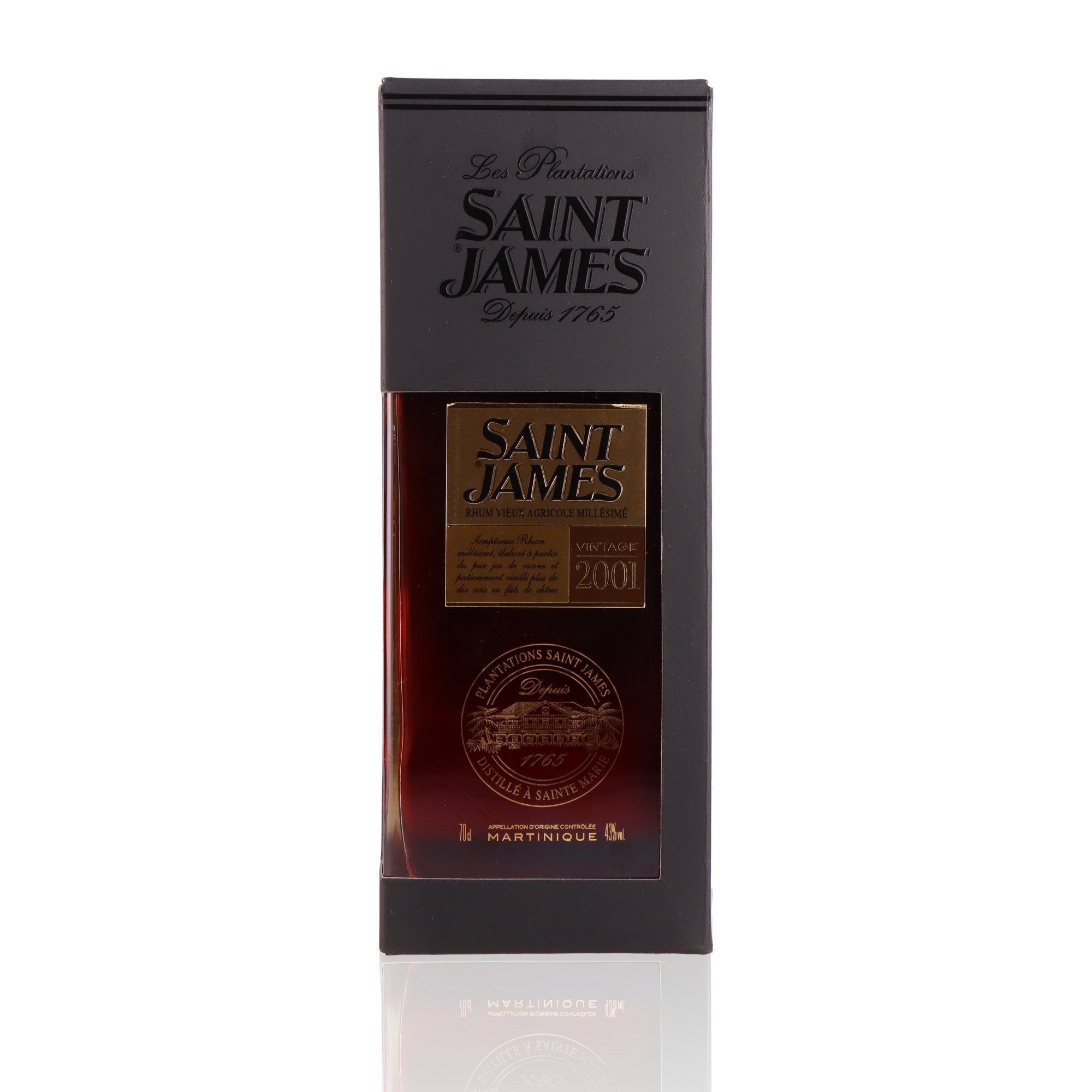 SAINT JAMES - Millésime 2001 - 43%