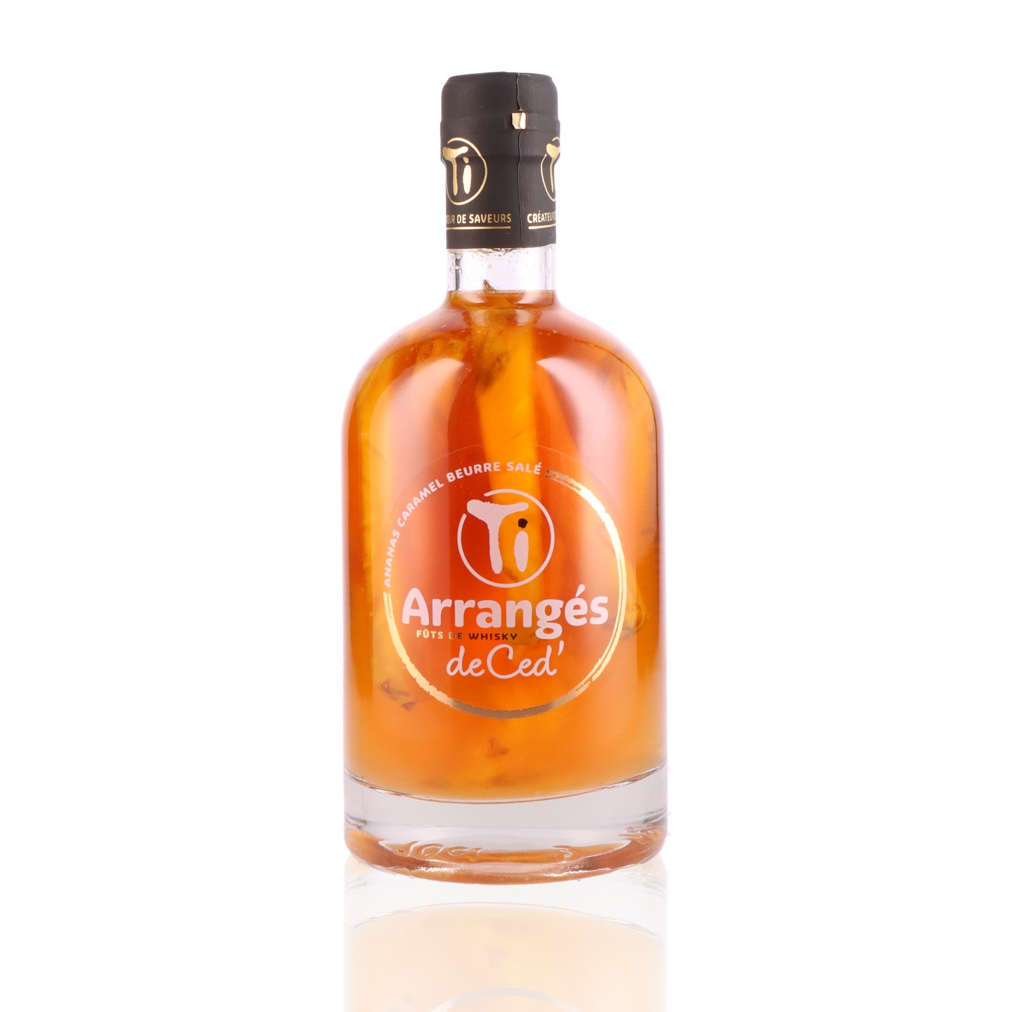 LES RHUMS DE CED' - Ti Arrangés Ananas Caramel Beurre Salé - 32%