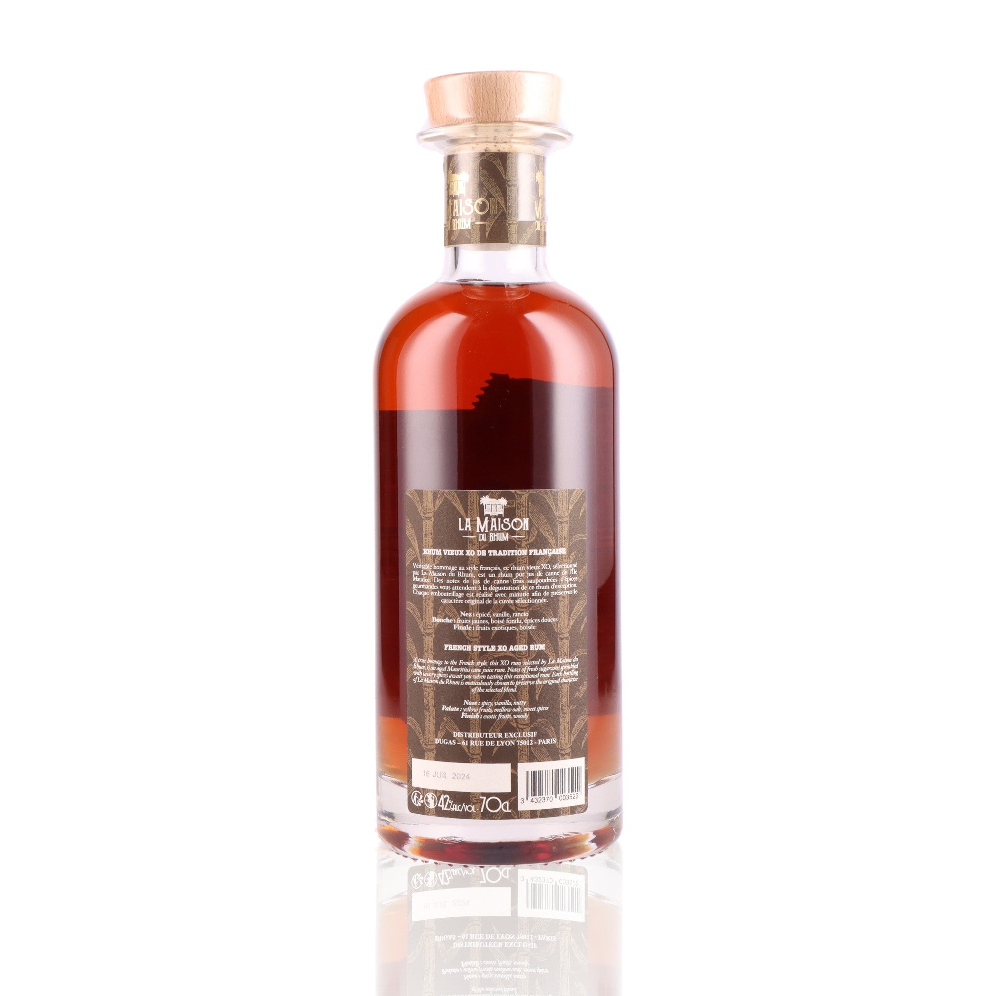 MAISON DU RHUM - Tradition Française XO - 42%