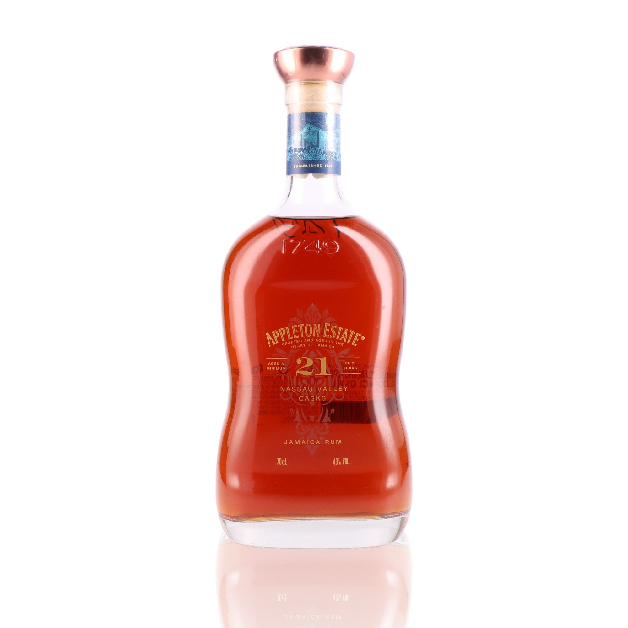 APPLETON ESTATE - 21 ans Nassau Valley Casks - 43%