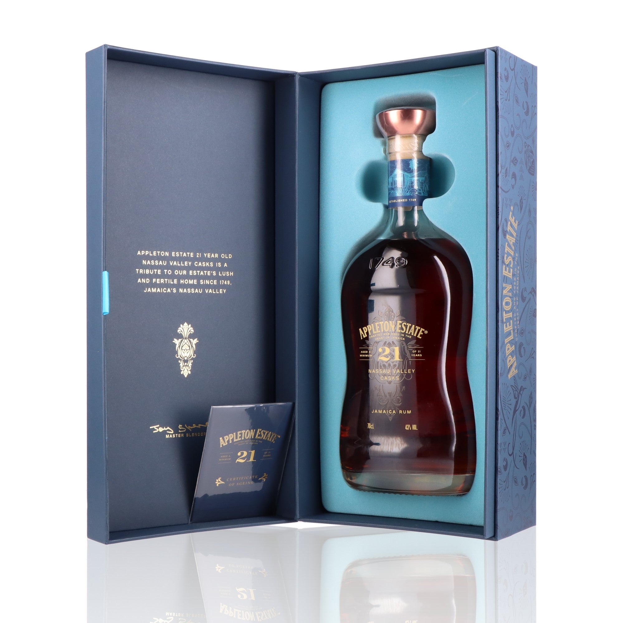 APPLETON ESTATE - 21 ans Nassau Valley Casks - 43%