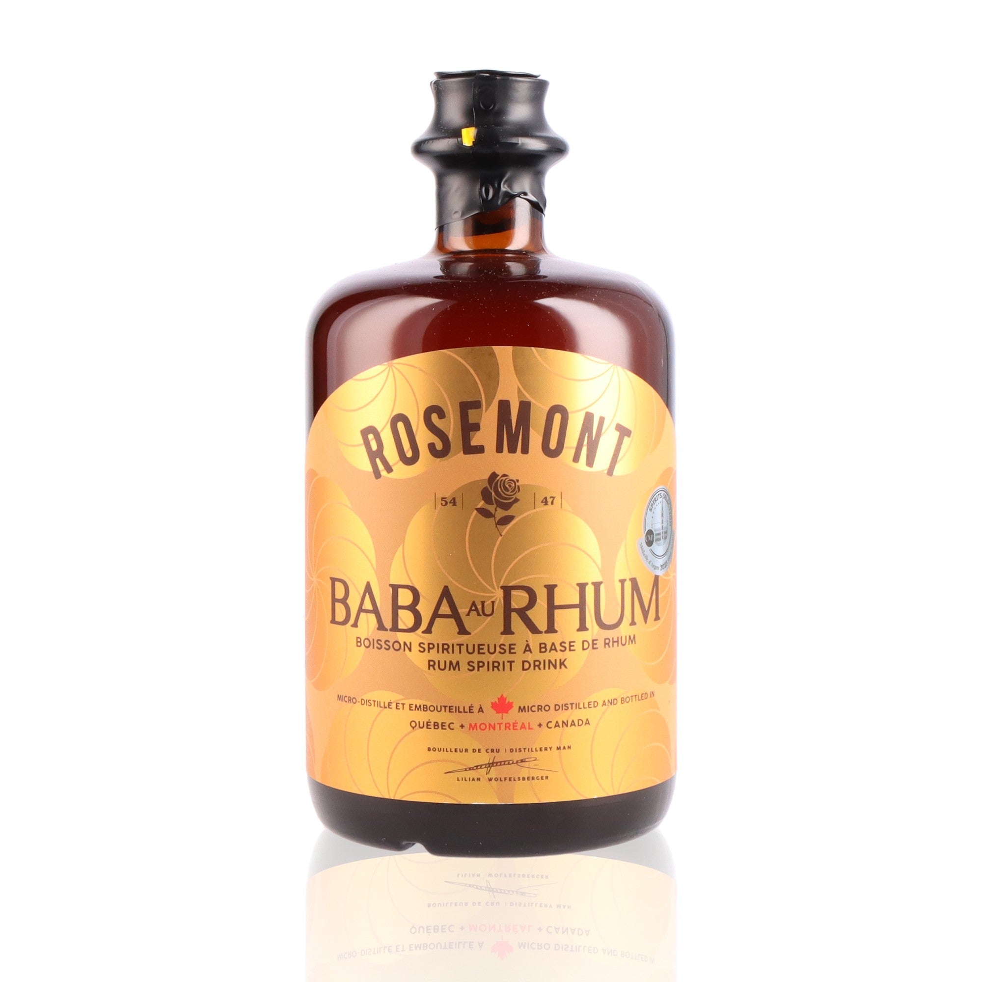 LA DISTILLERIE DE MONTREAL - Rosemont Baba au Rhum - 32,5%