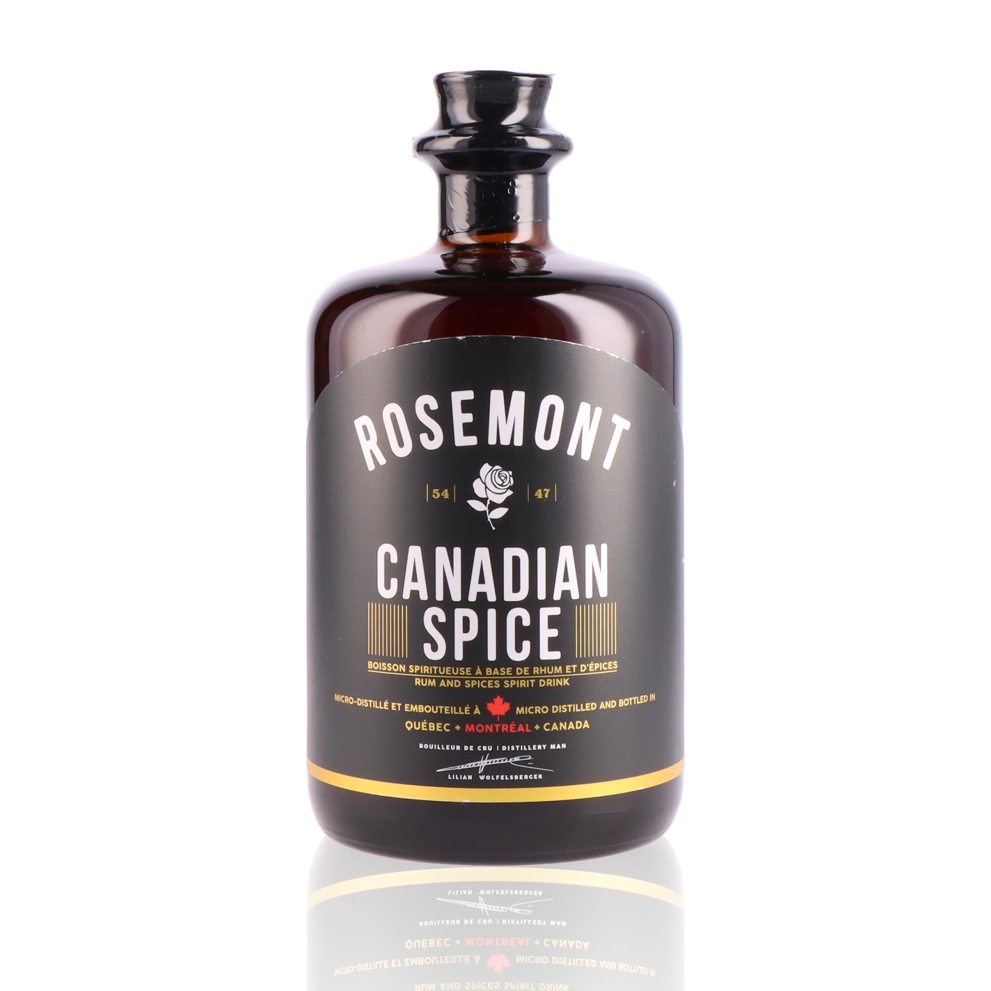 LA DISTILLERIE DE MONTREAL - Rosemont Canadian Spice - 40%