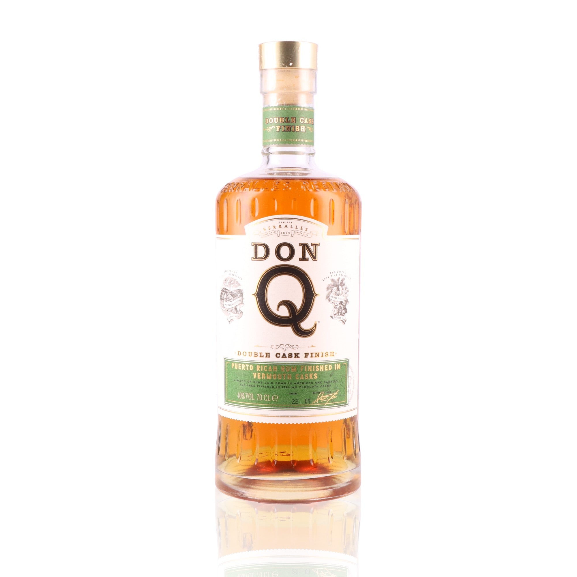 DON Q - Double Aged Vermouth Cask Finish - 40%