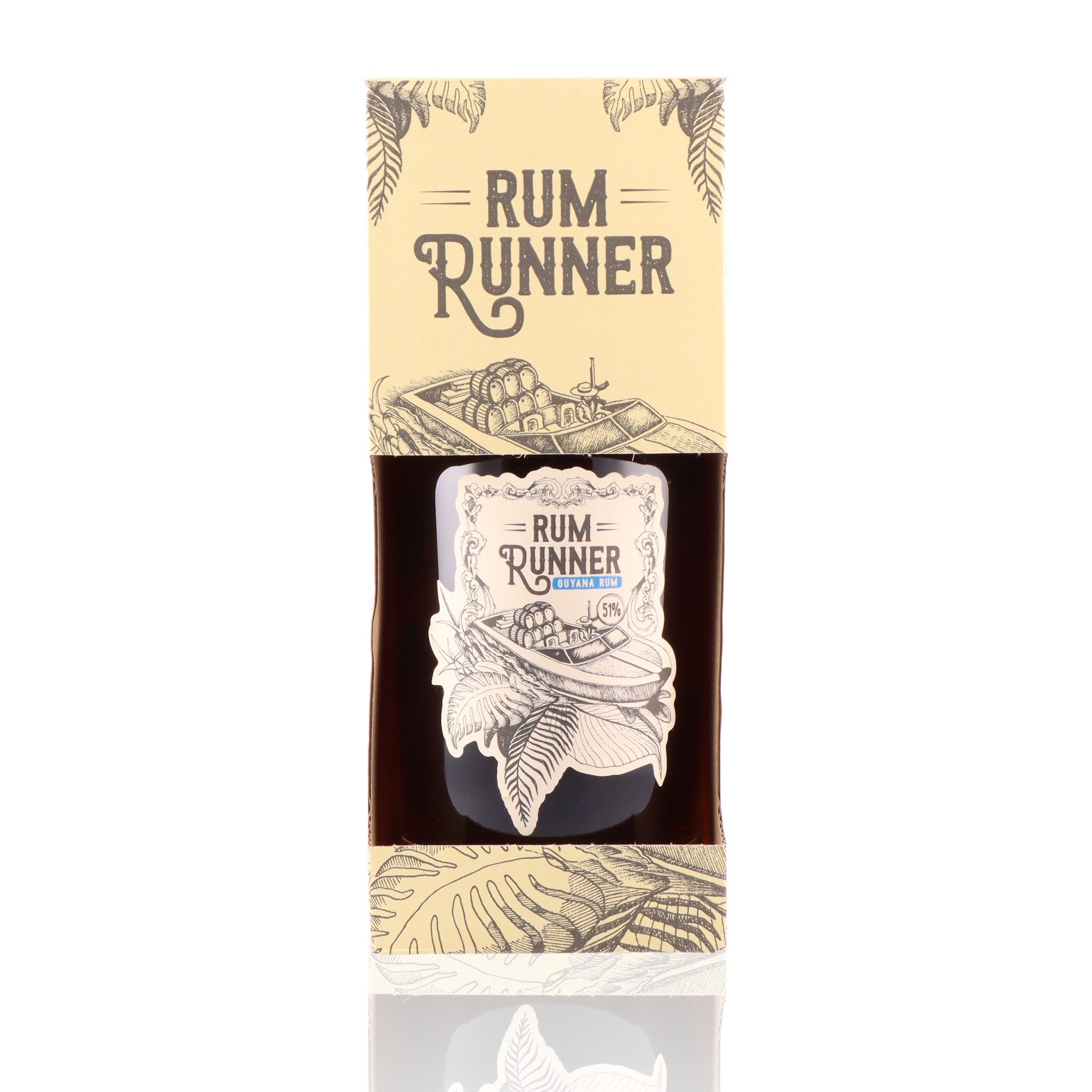 RUM RUNNER - Guyana Rum - 51%