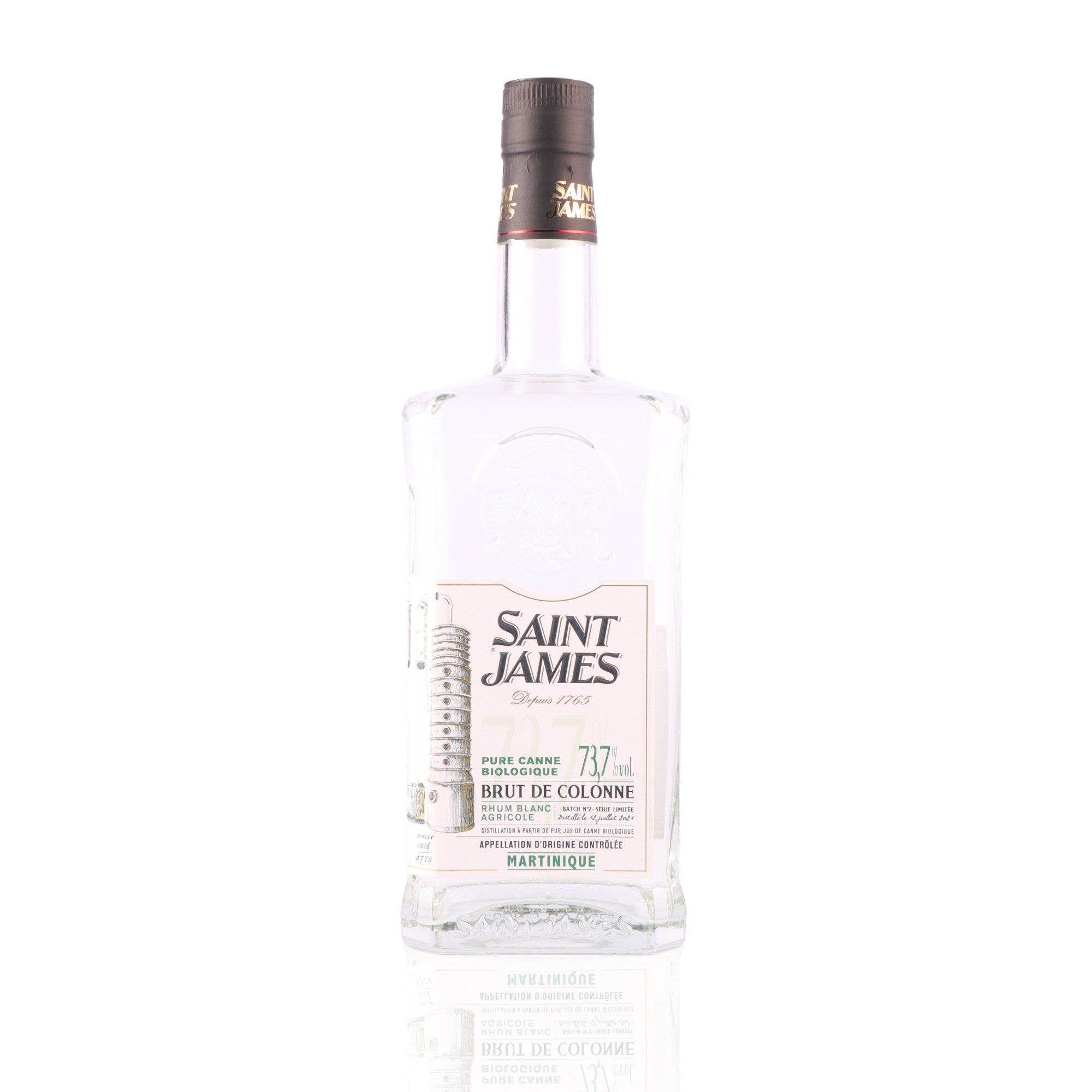 SAINT JAMES - Brut de Colonne Biologique - 73,7%