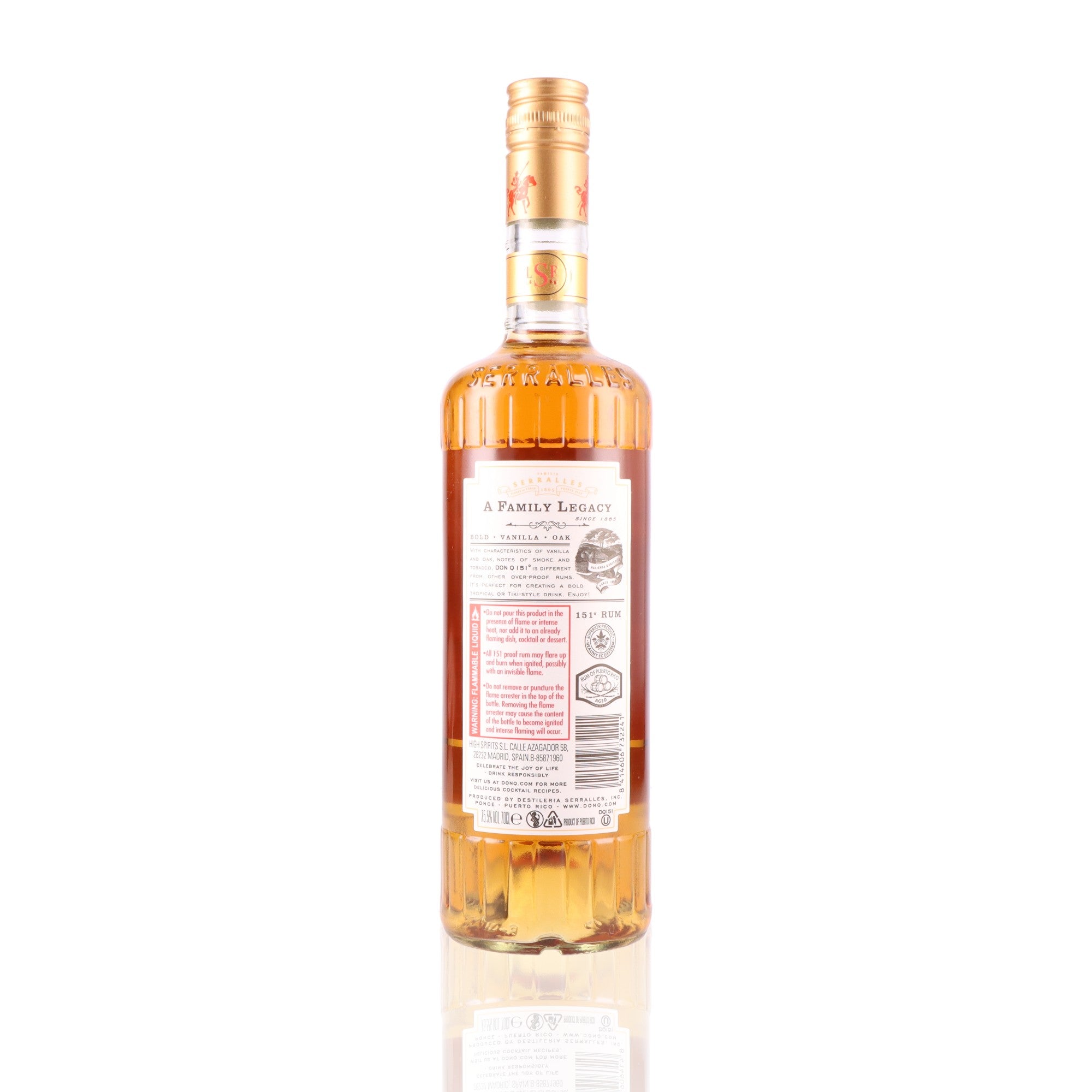 DON Q - 151 Overproof - 75,5%