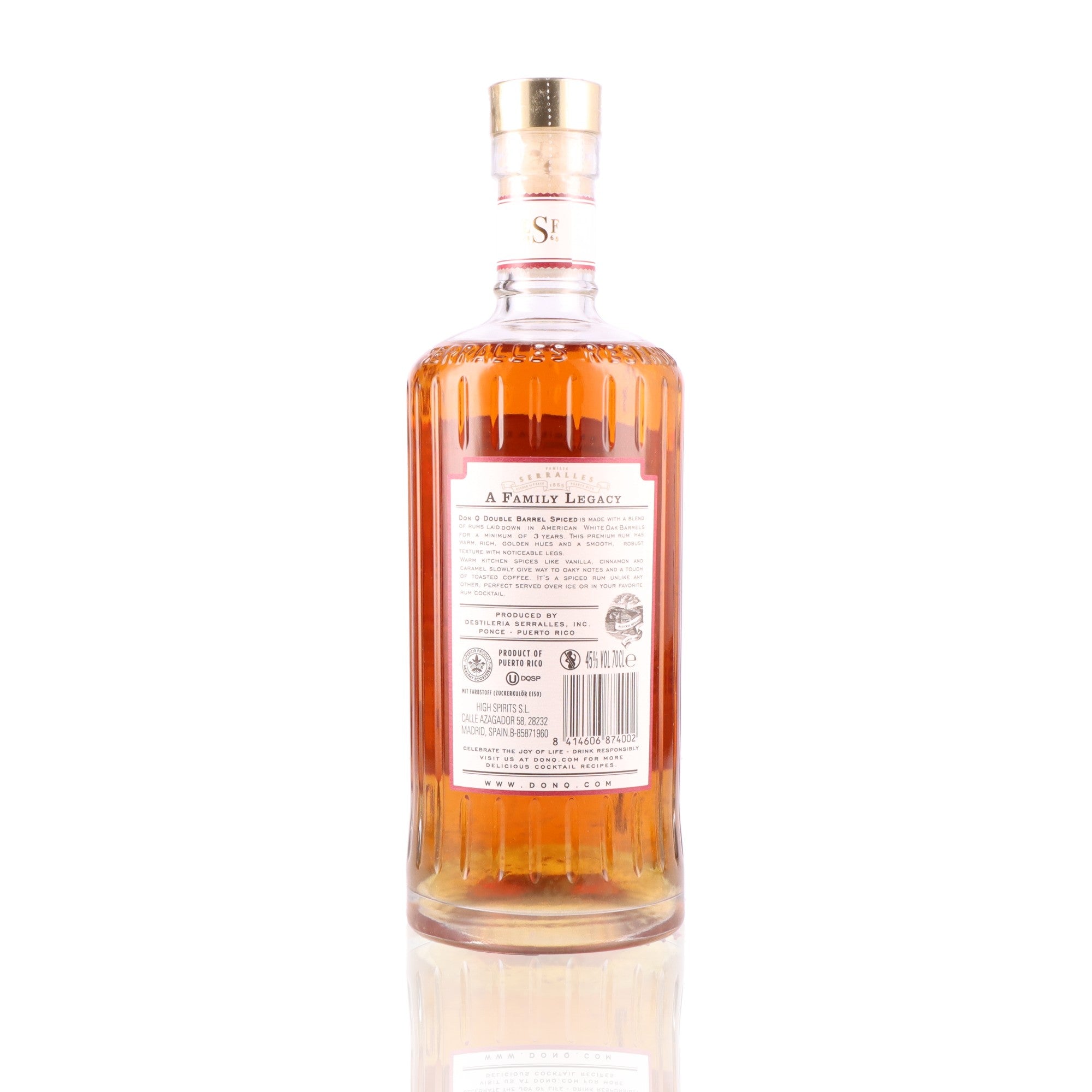 DON Q - Oak Aged Spiced - 45%