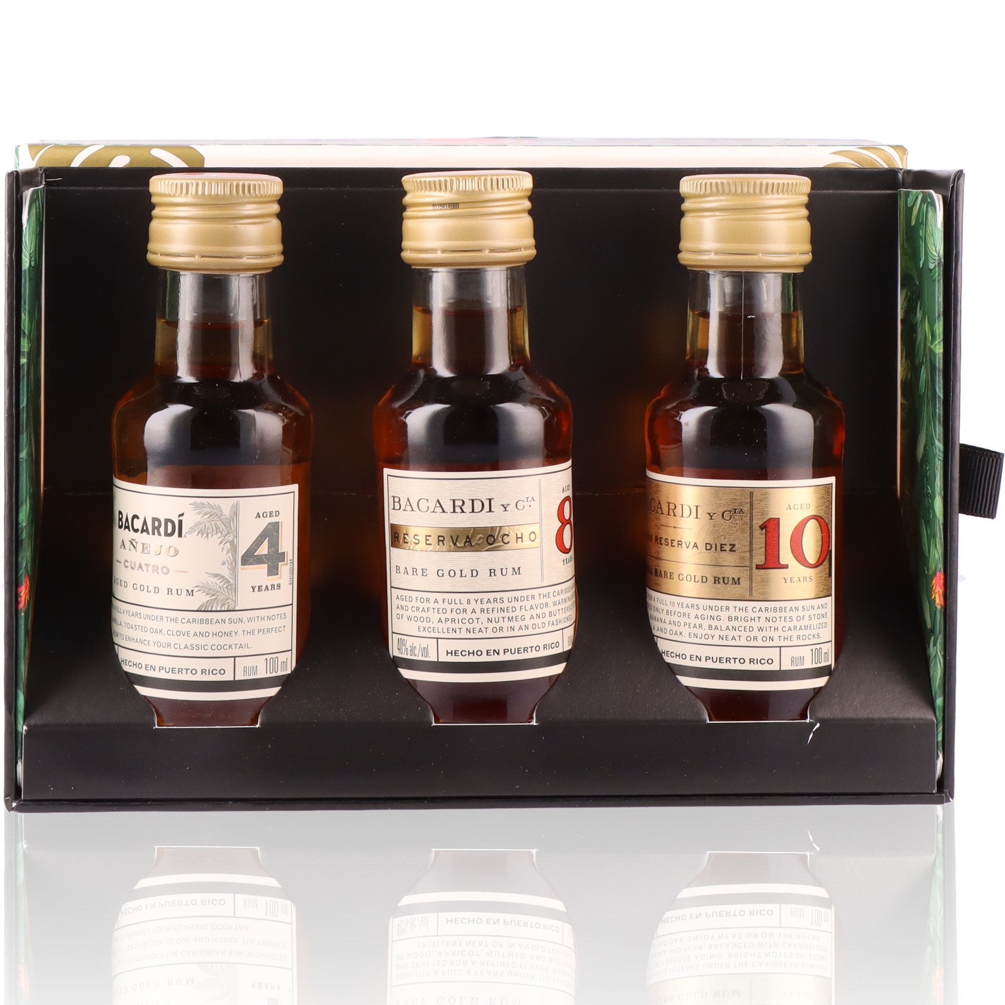 BACARDI - Coffret Tripack - 40%