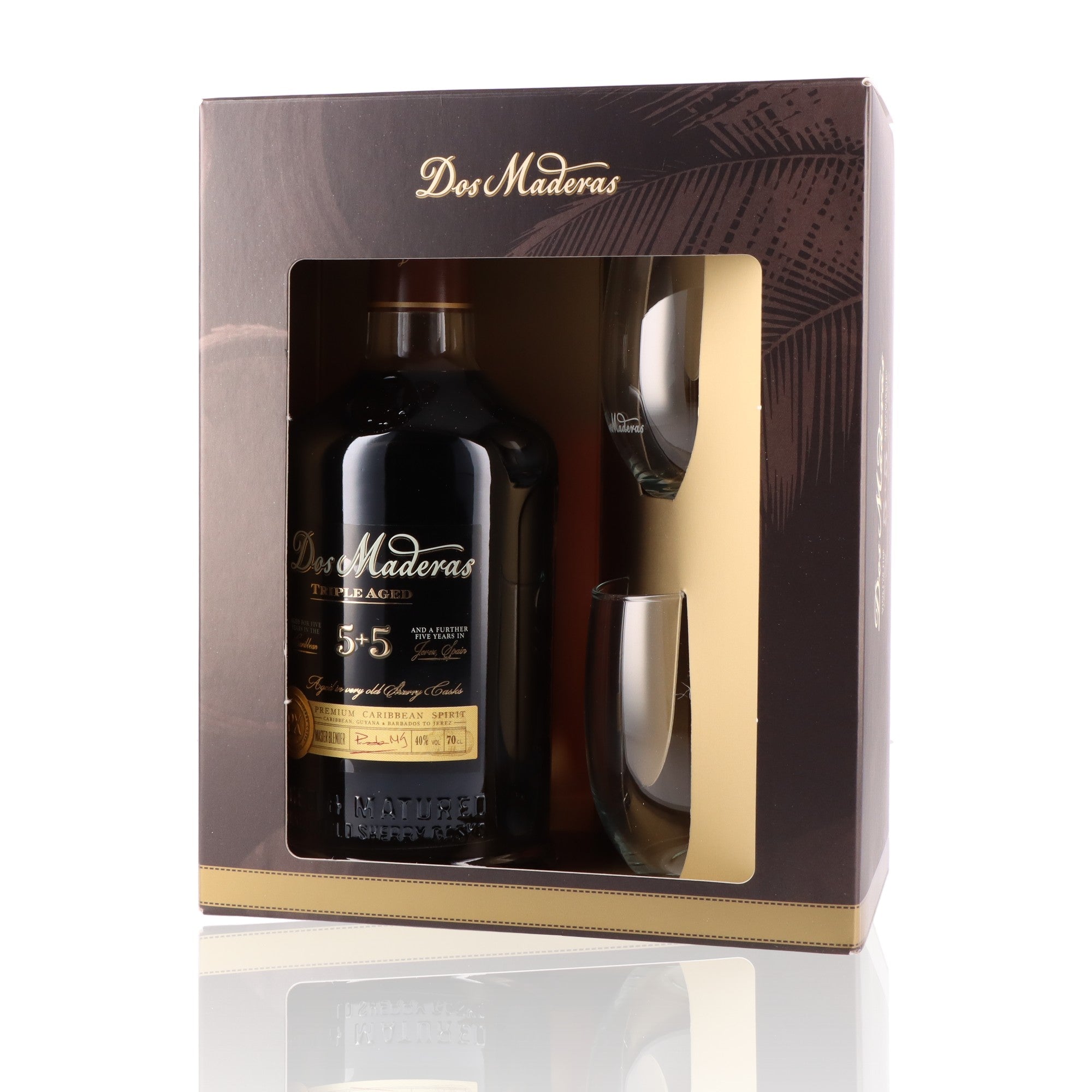 DOS MADERAS - Coffret PX 5+5 + 2 Verres - 40%