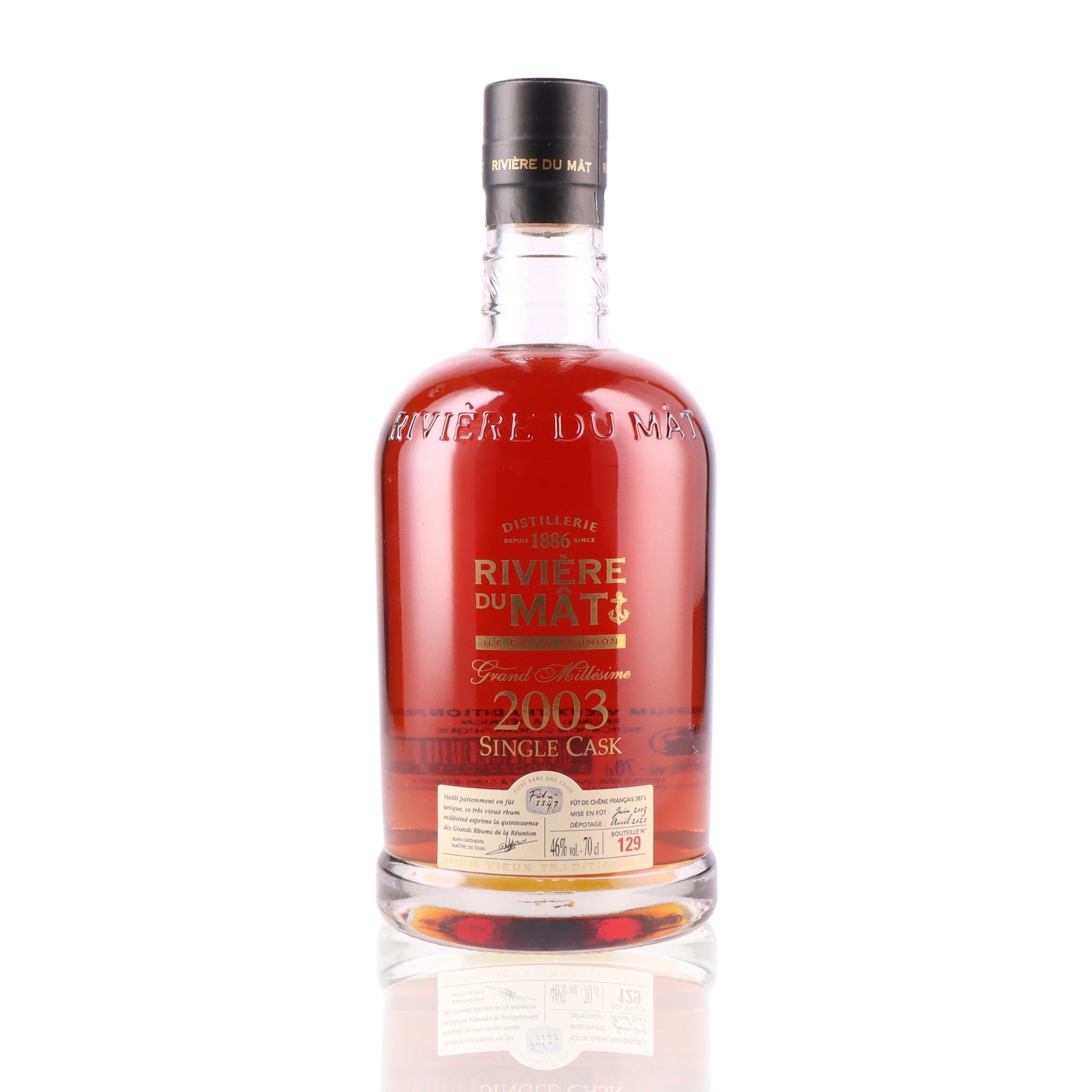 RIVIERE DU MAT - Single Cask 2003 - 46%