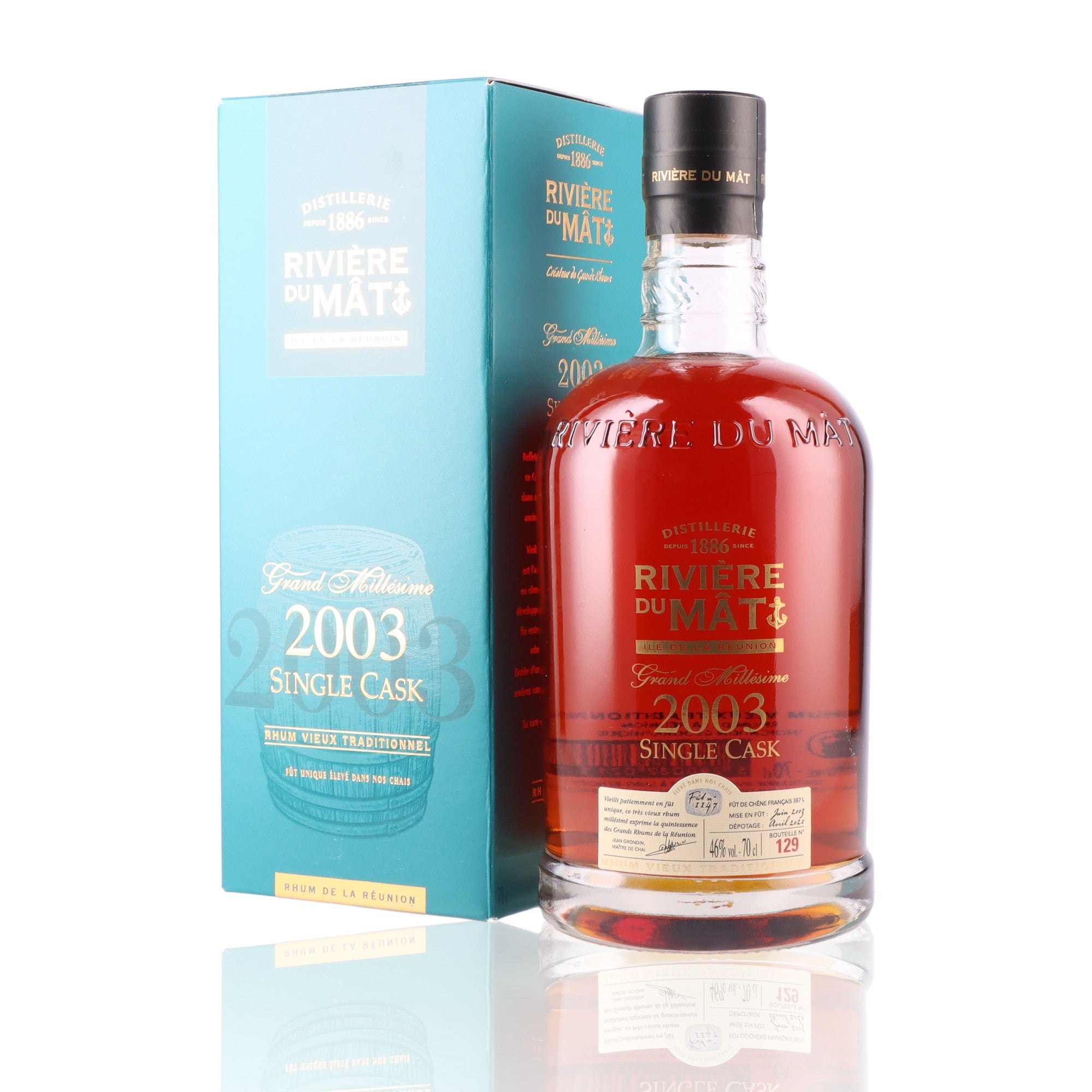 RIVIERE DU MAT - Single Cask 2003 - 46%