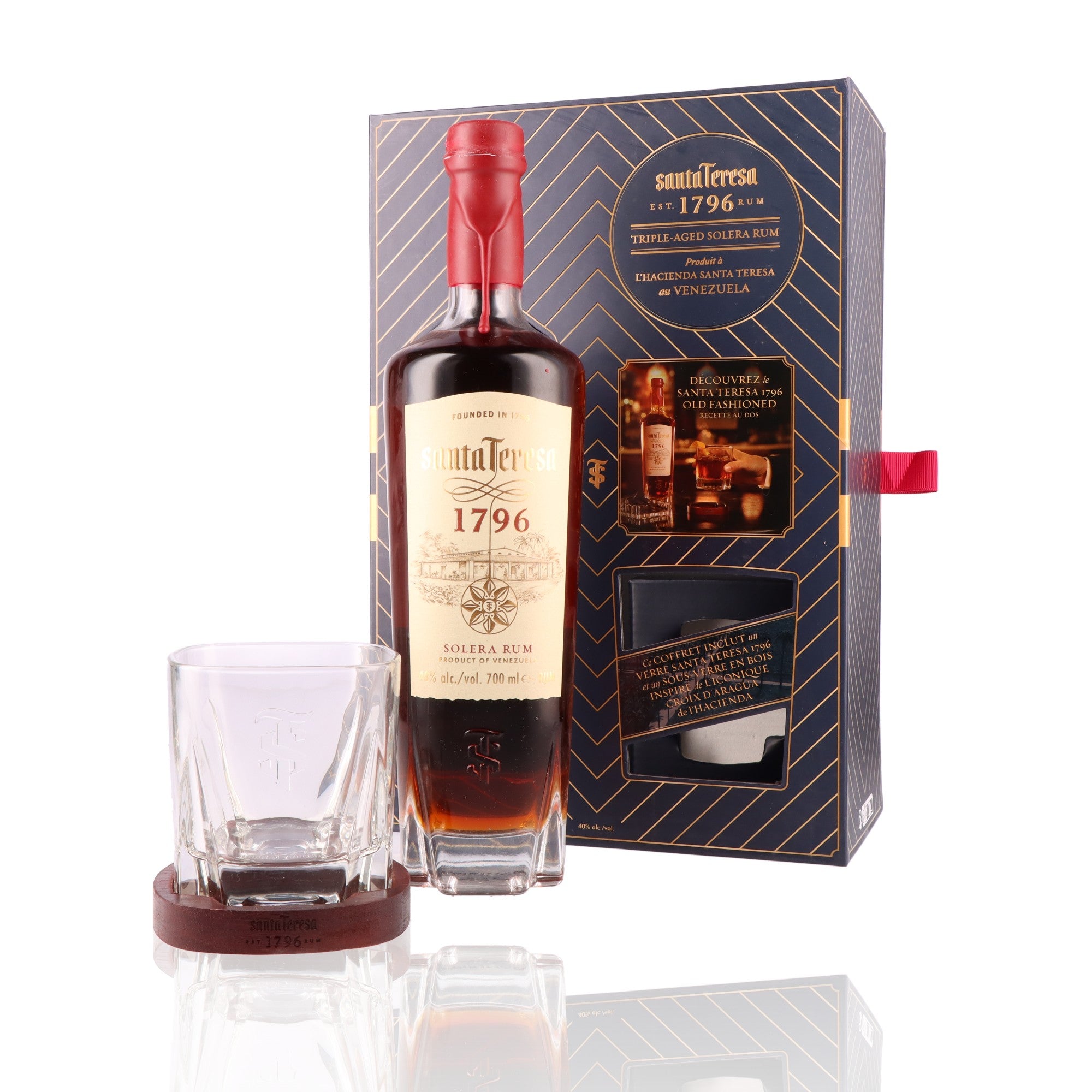 SANTA TERESA - Coffret 1796 + 1 Verre - 40%