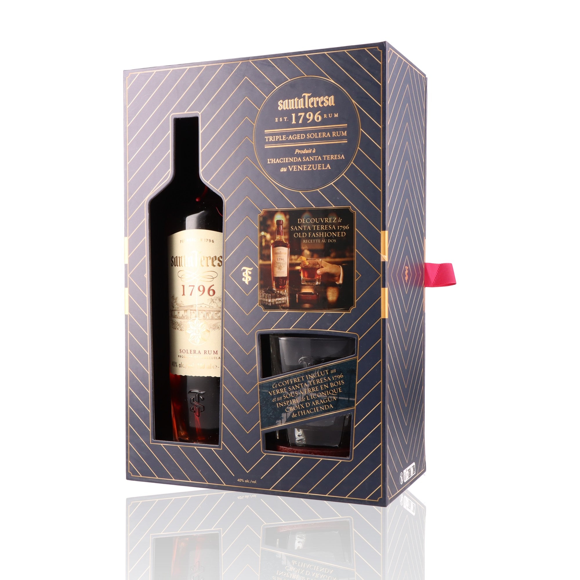 SANTA TERESA - Coffret 1796 + 1 Verre - 40%