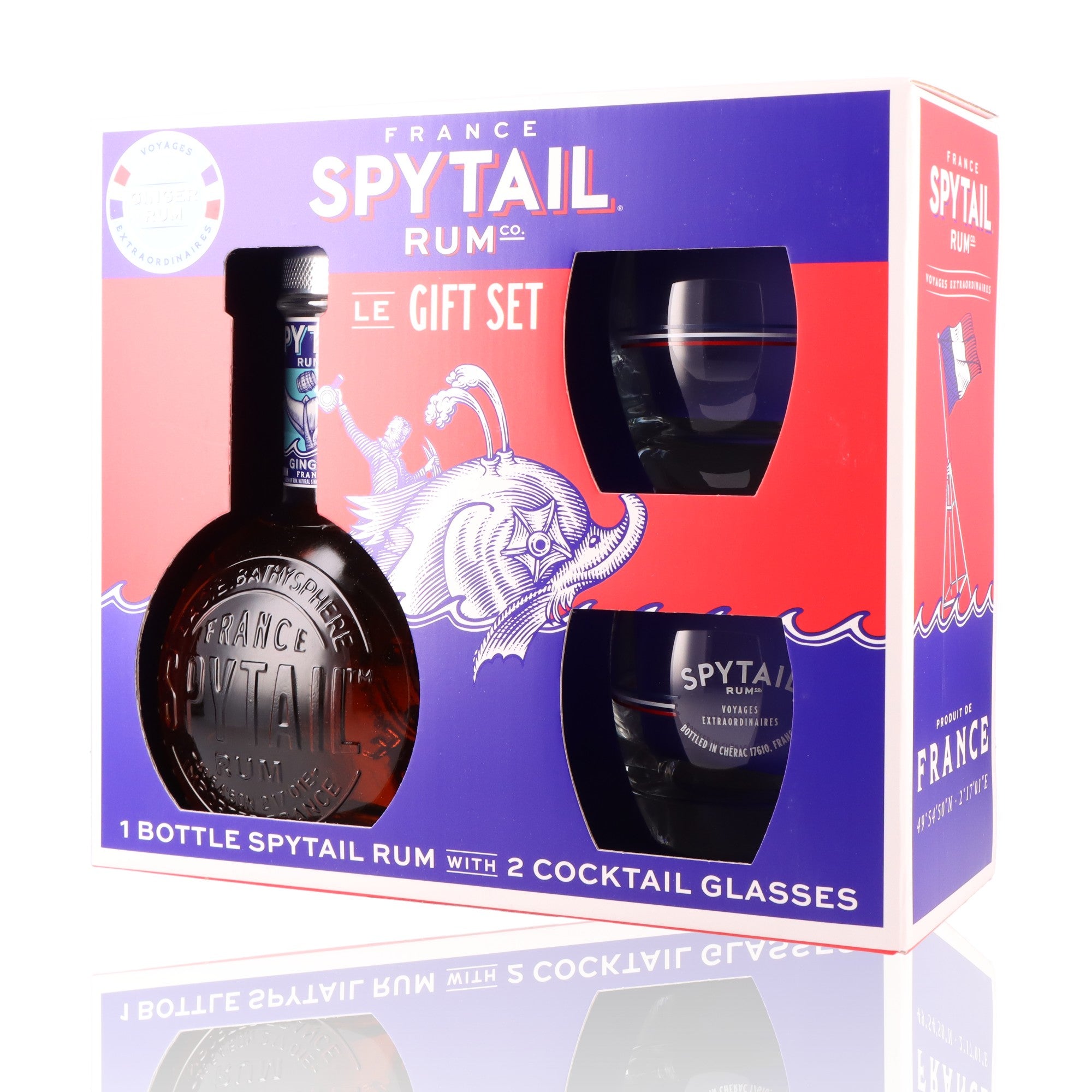 SPYTAIL - Coffret 2 Verres - 40%