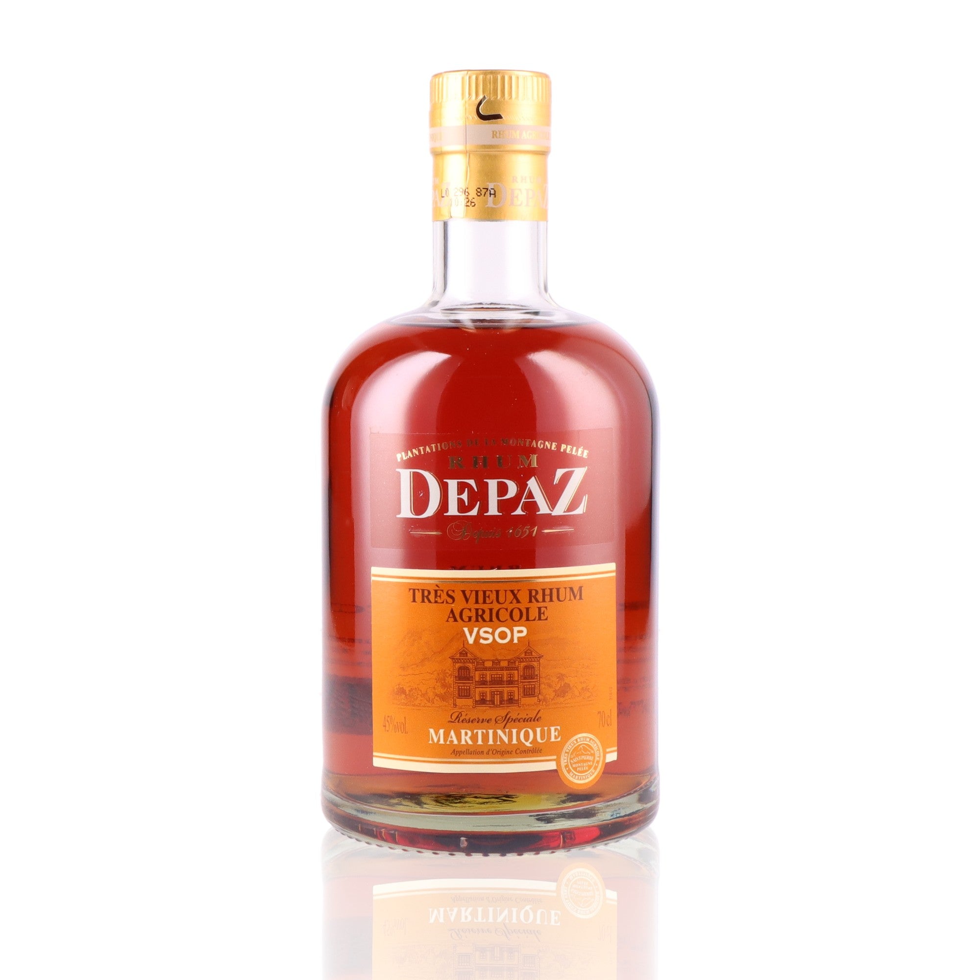 DEPAZ - Coffret VSOP Réserve Spéciale + 2 Verres - 45%